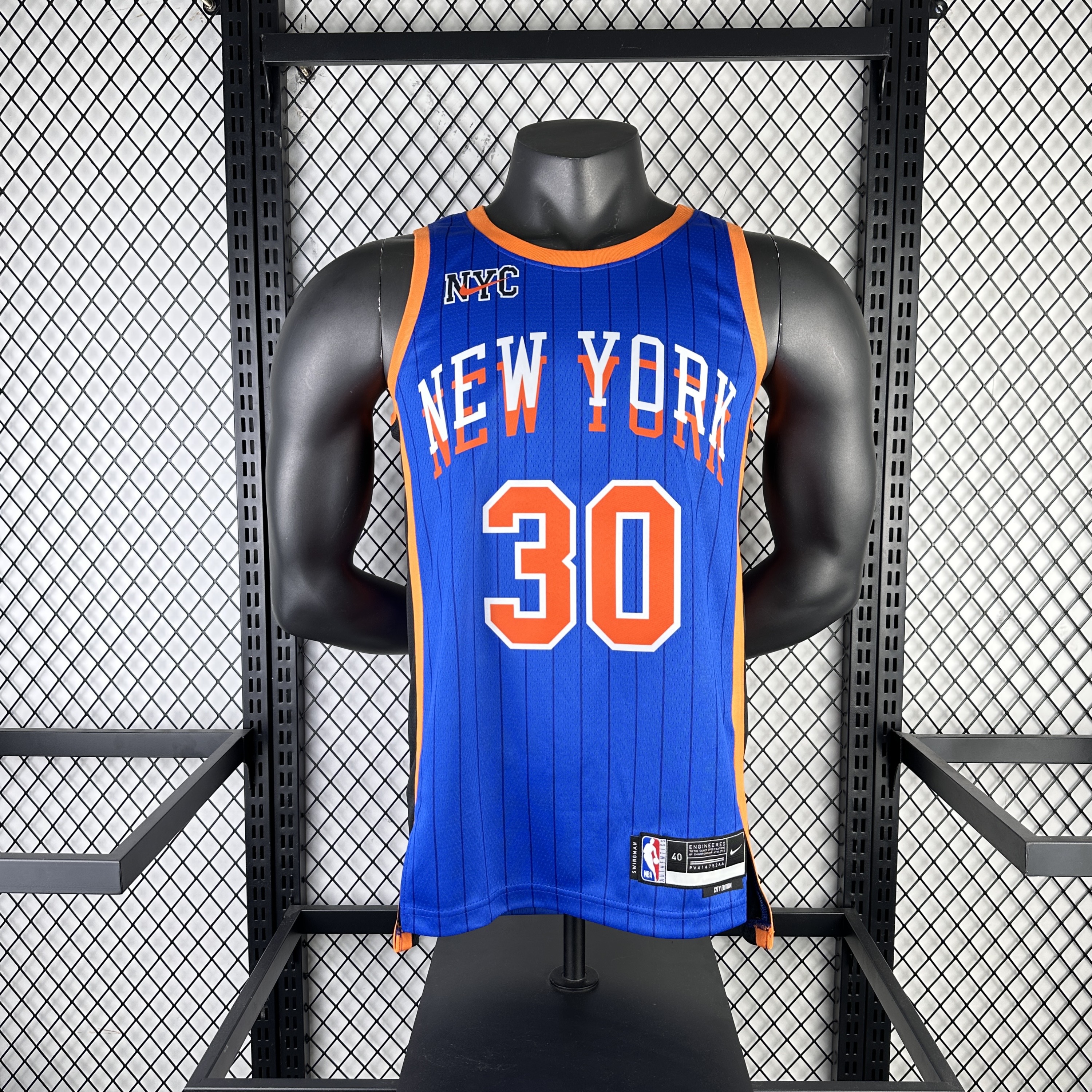 24 season Knicks City Edition  No.30 S-XXL