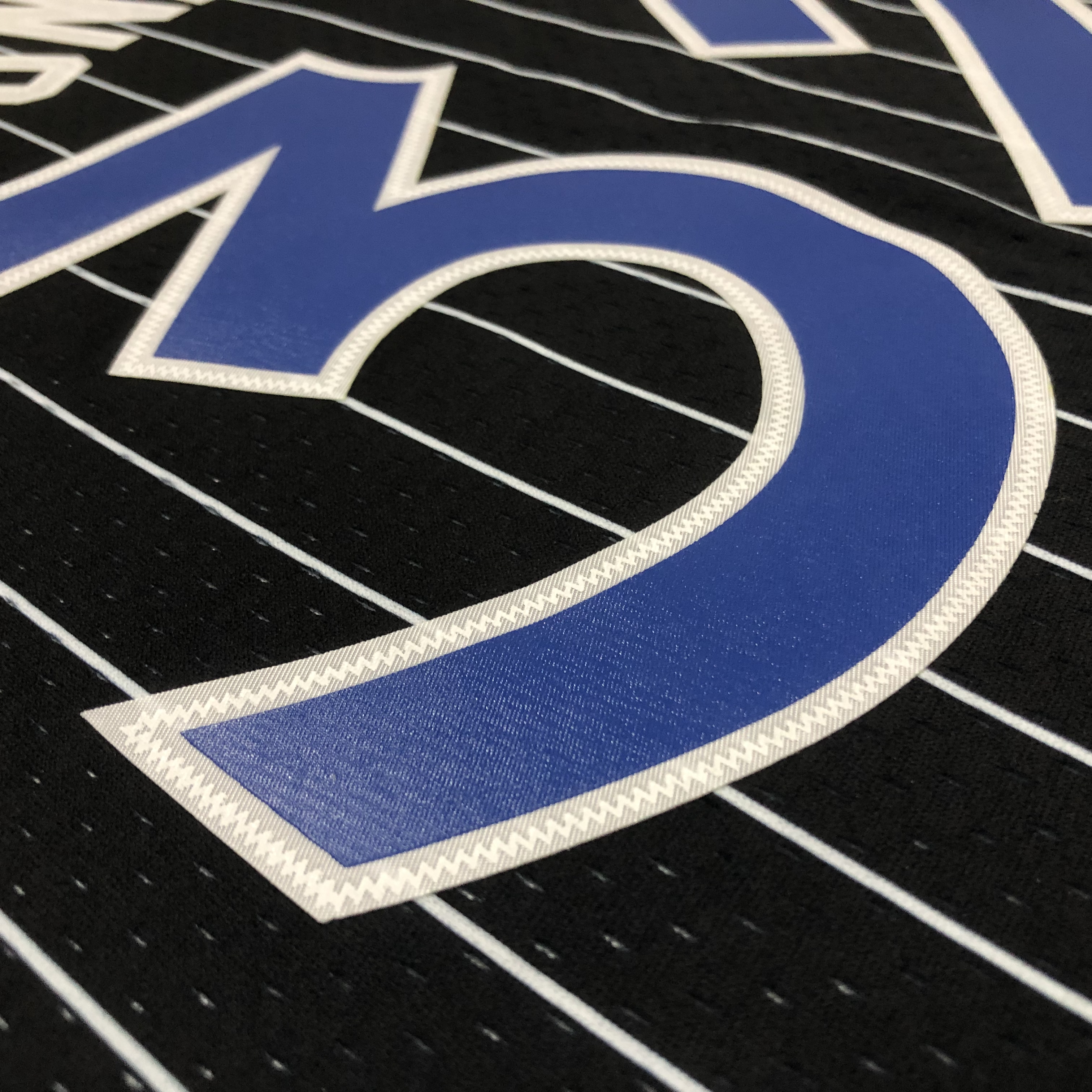 MN Heat Press Retro: ORLANDO MAGIC Black No.32