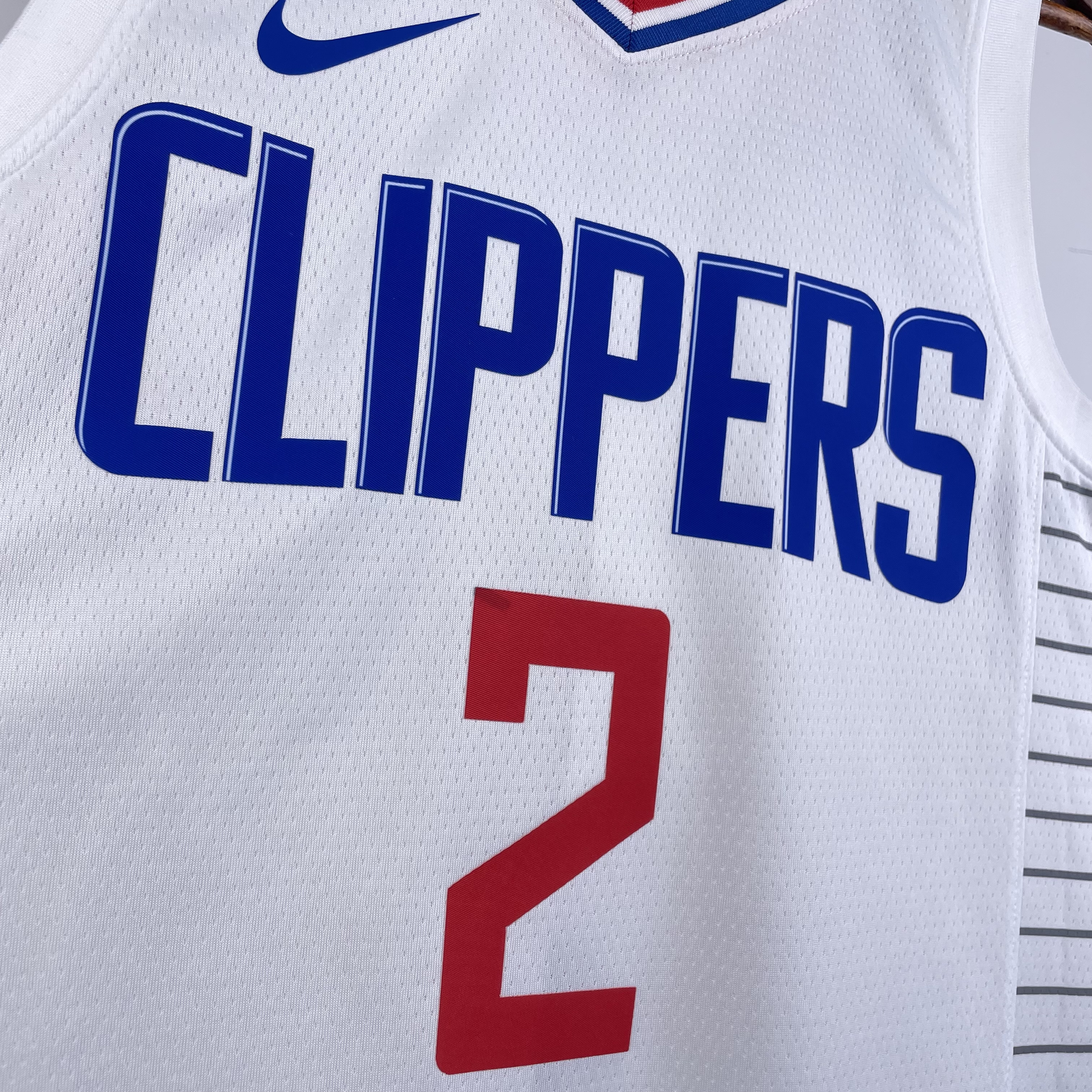23 Season Los Angeles Clippers Home White  No.2 Leonard