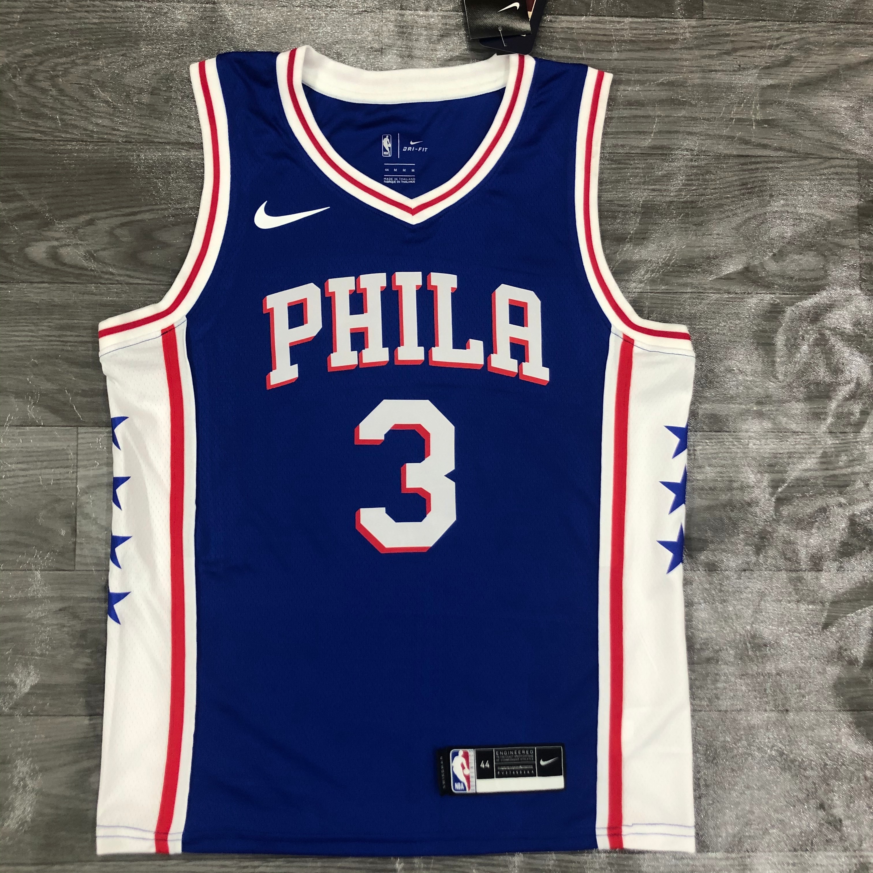 Philadelphia 76ers Blue V  #3