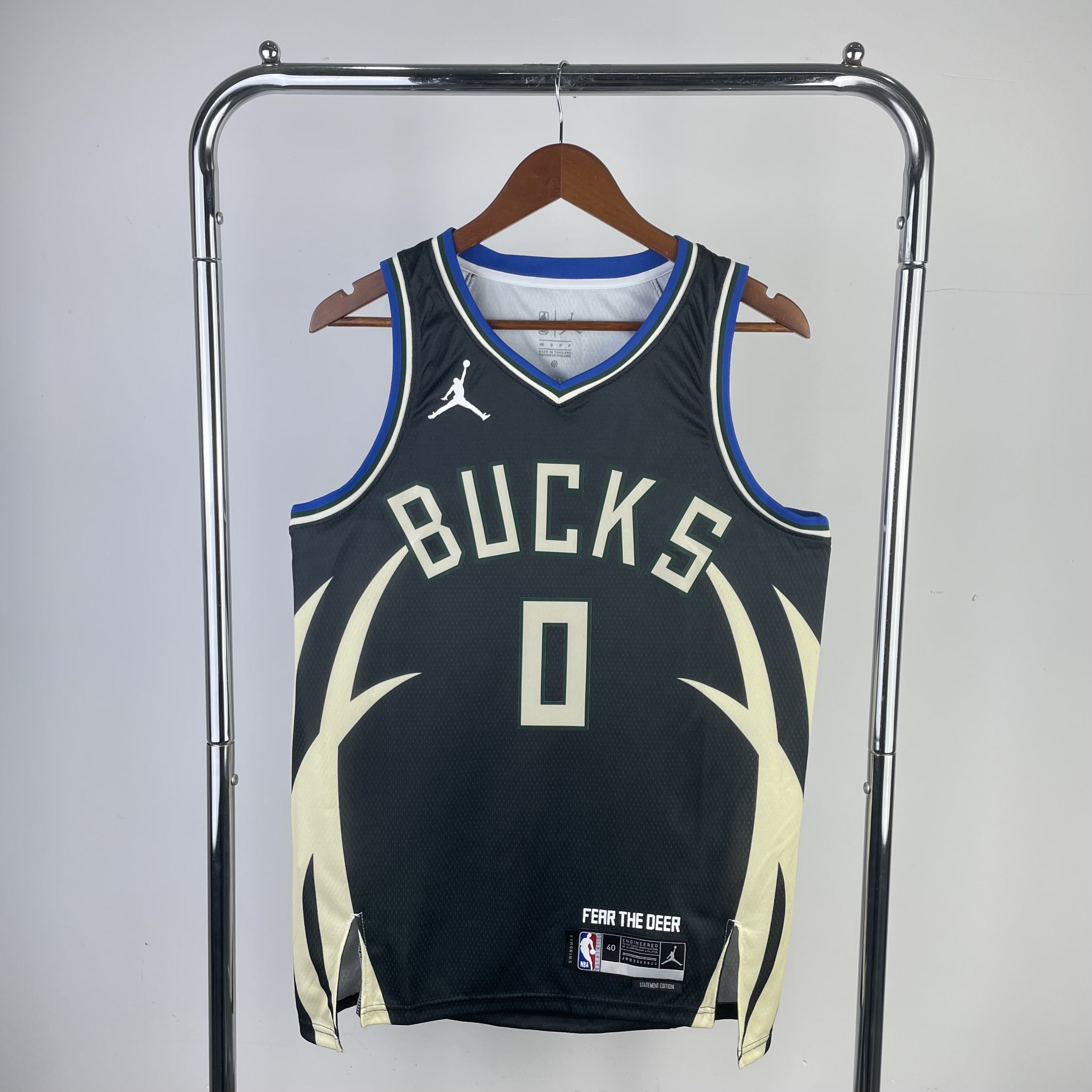 23 Season Milwaukee Bucks J0rdan  No.0