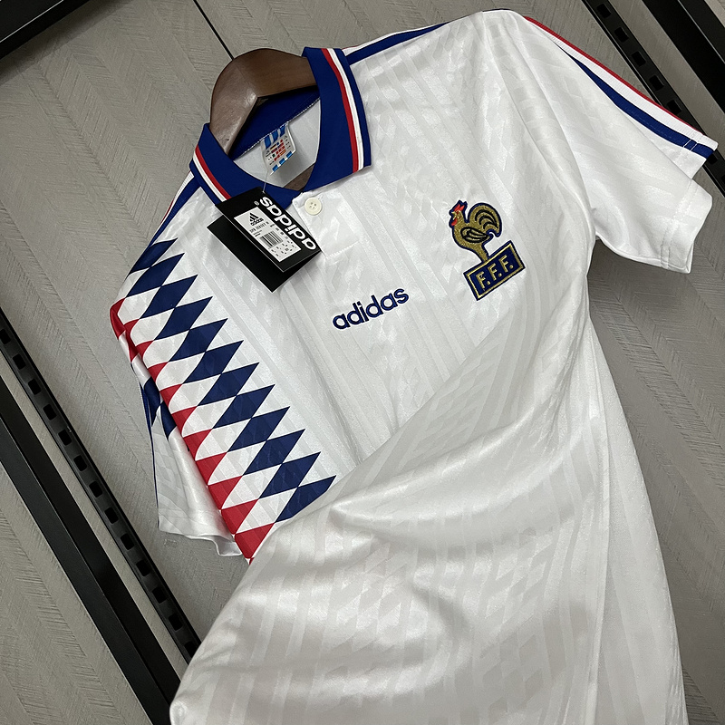 Retro  France 1994 Away White