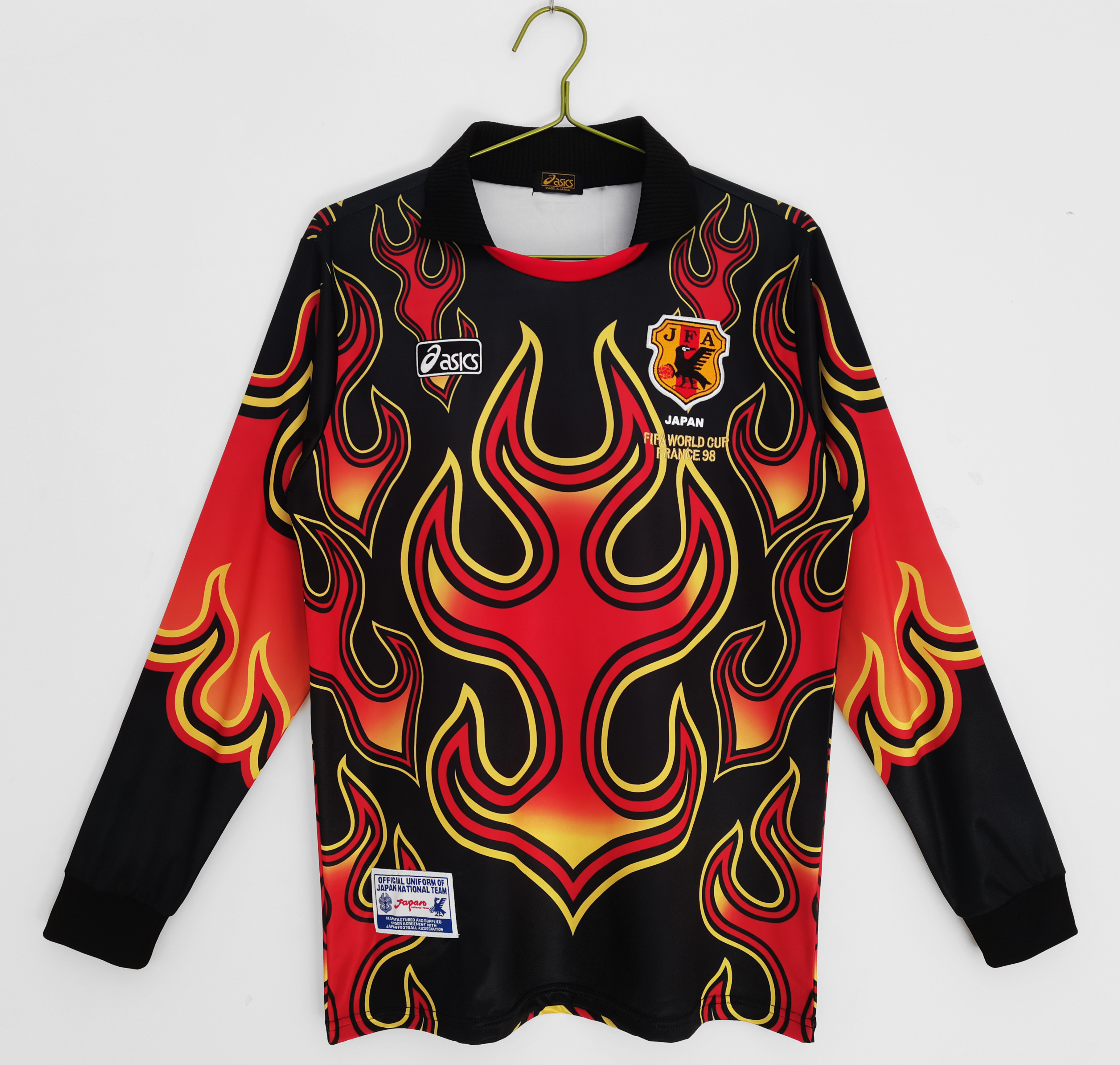 Retro Japan 1998 Goalkeeper Kit long sleeves S-XXL