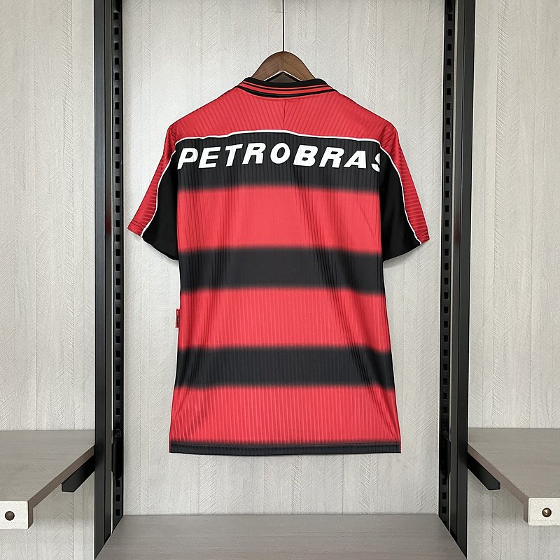 Retro  1997  Flamengo Home Red