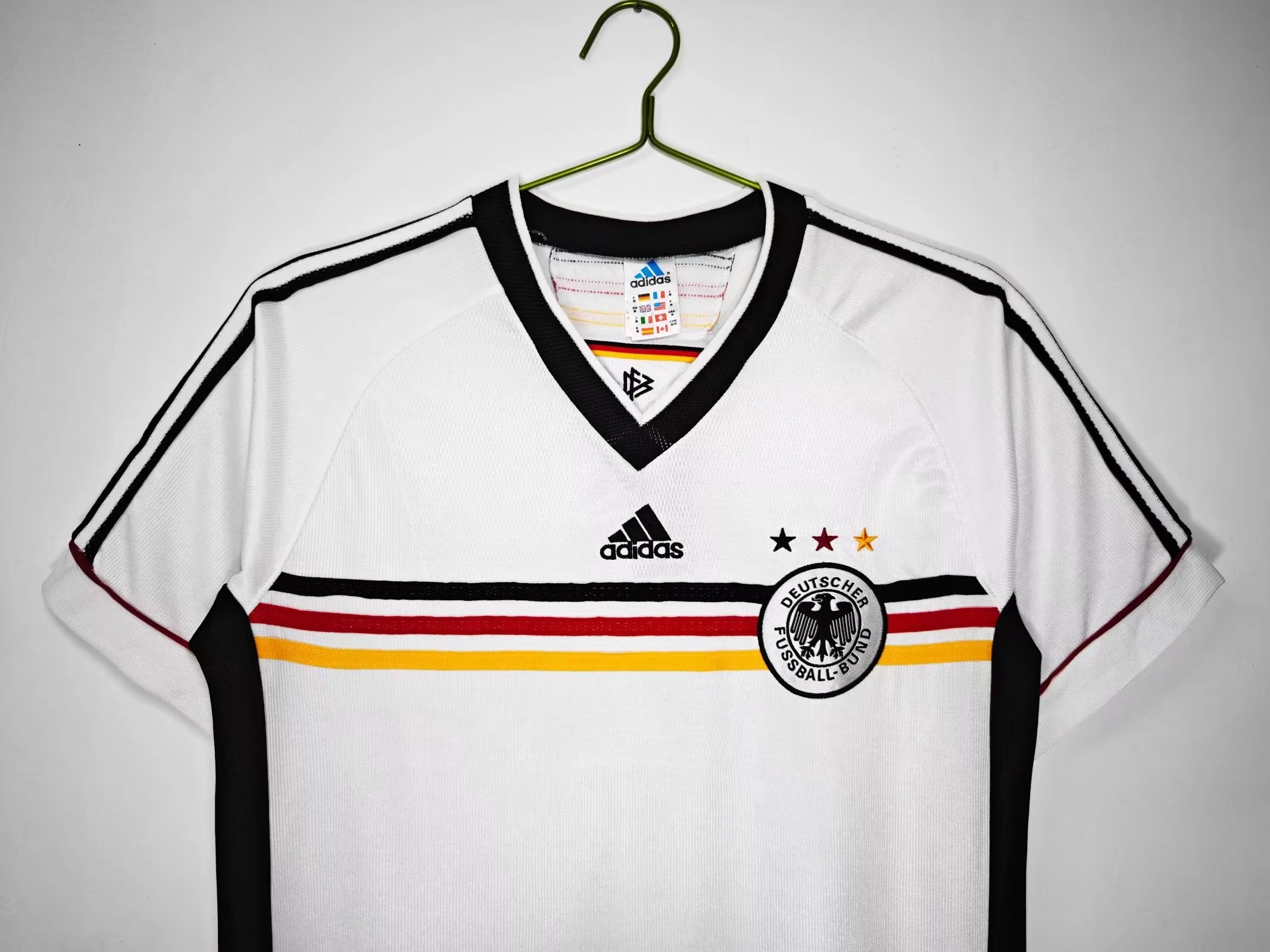 Retro Germany 1998 Home kit S-XXL