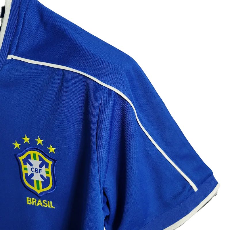 Retro  Brazil 1998 Away Blue