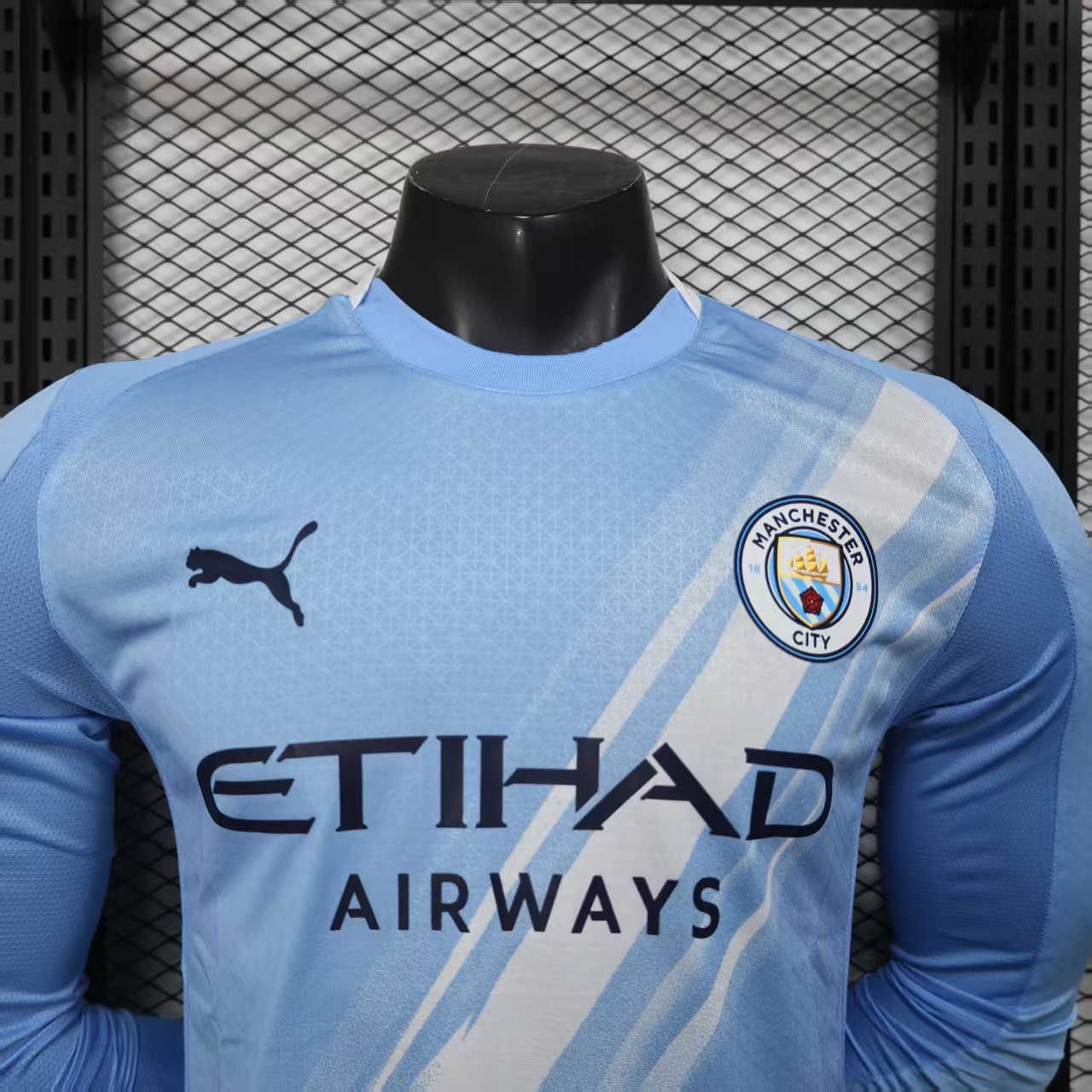 Player Version Man City 25/26 Home Long Sleeves S-XXL