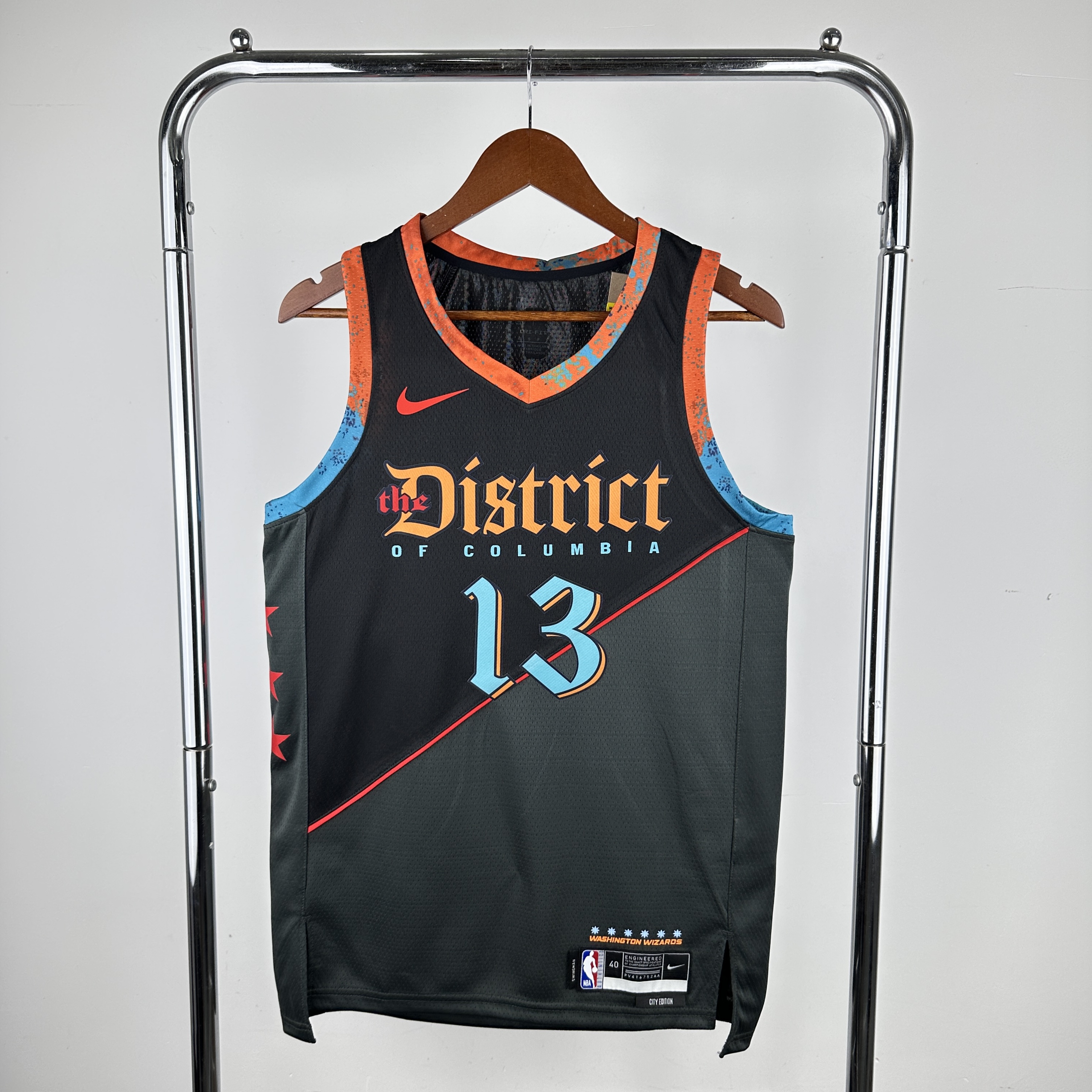 24 Season Washington Wizards City Edition No.13 Poole