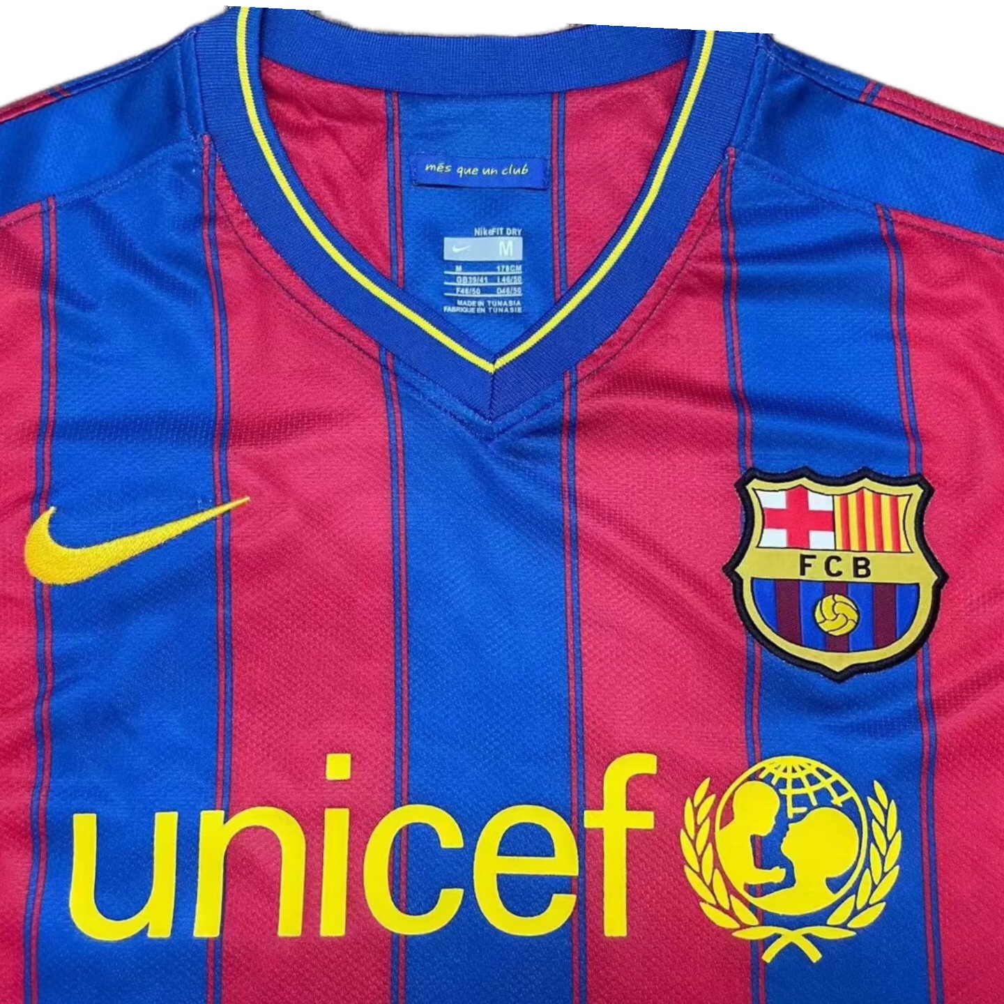 Retro 09/10 Barcelona Home Long Sleeves S-XXL