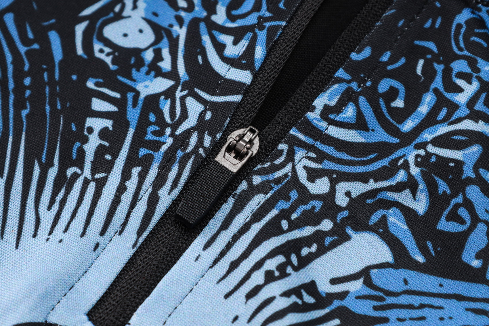 Adult / Kids Brasil 24/25 Half zipper training suit Blue