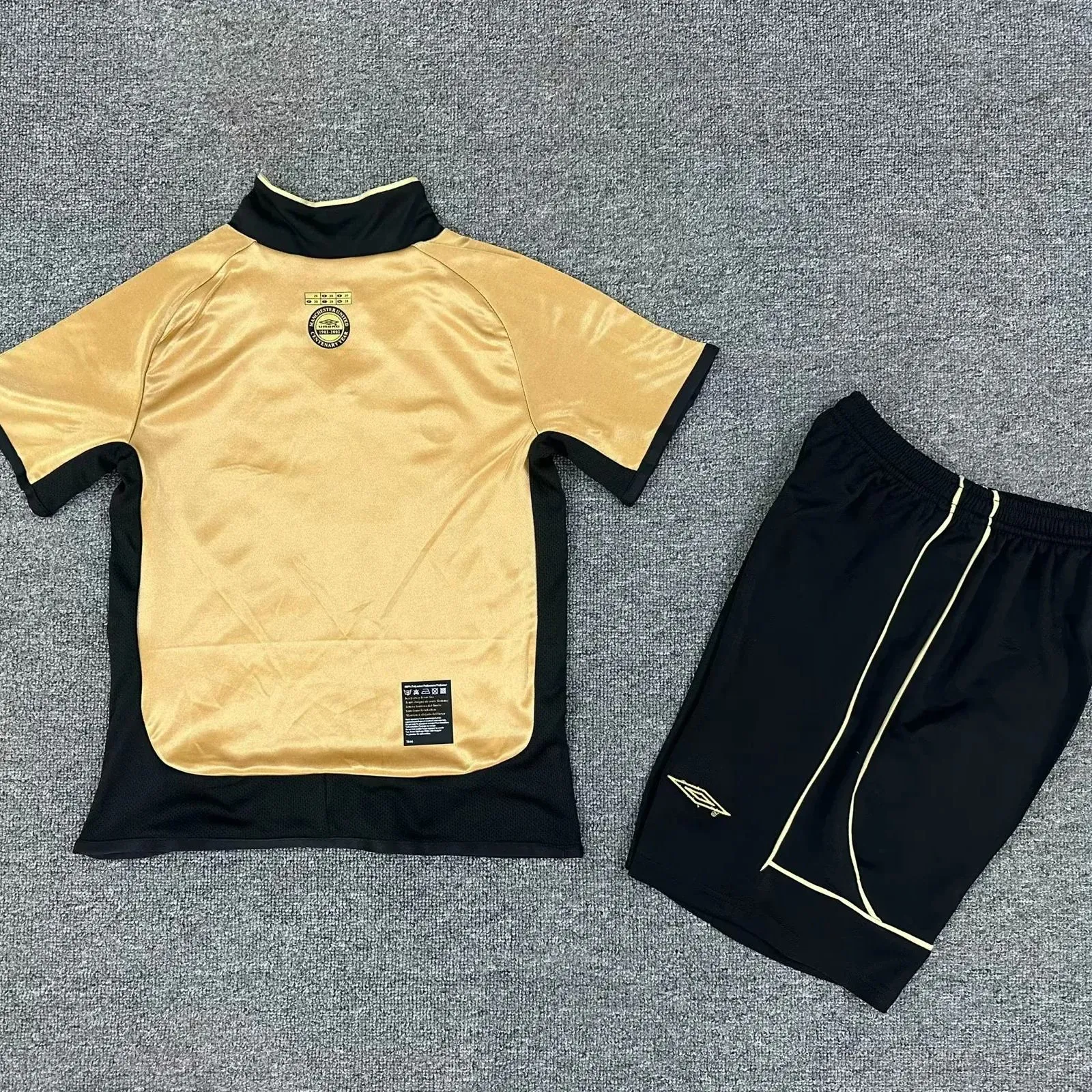 Kids Retro Man United 100th Anniversary Reversible