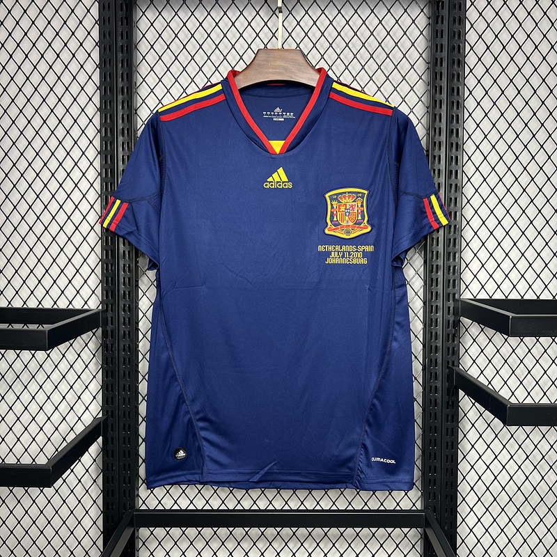 Retro 2010 World Cup Spain Away Size: S-XXL
