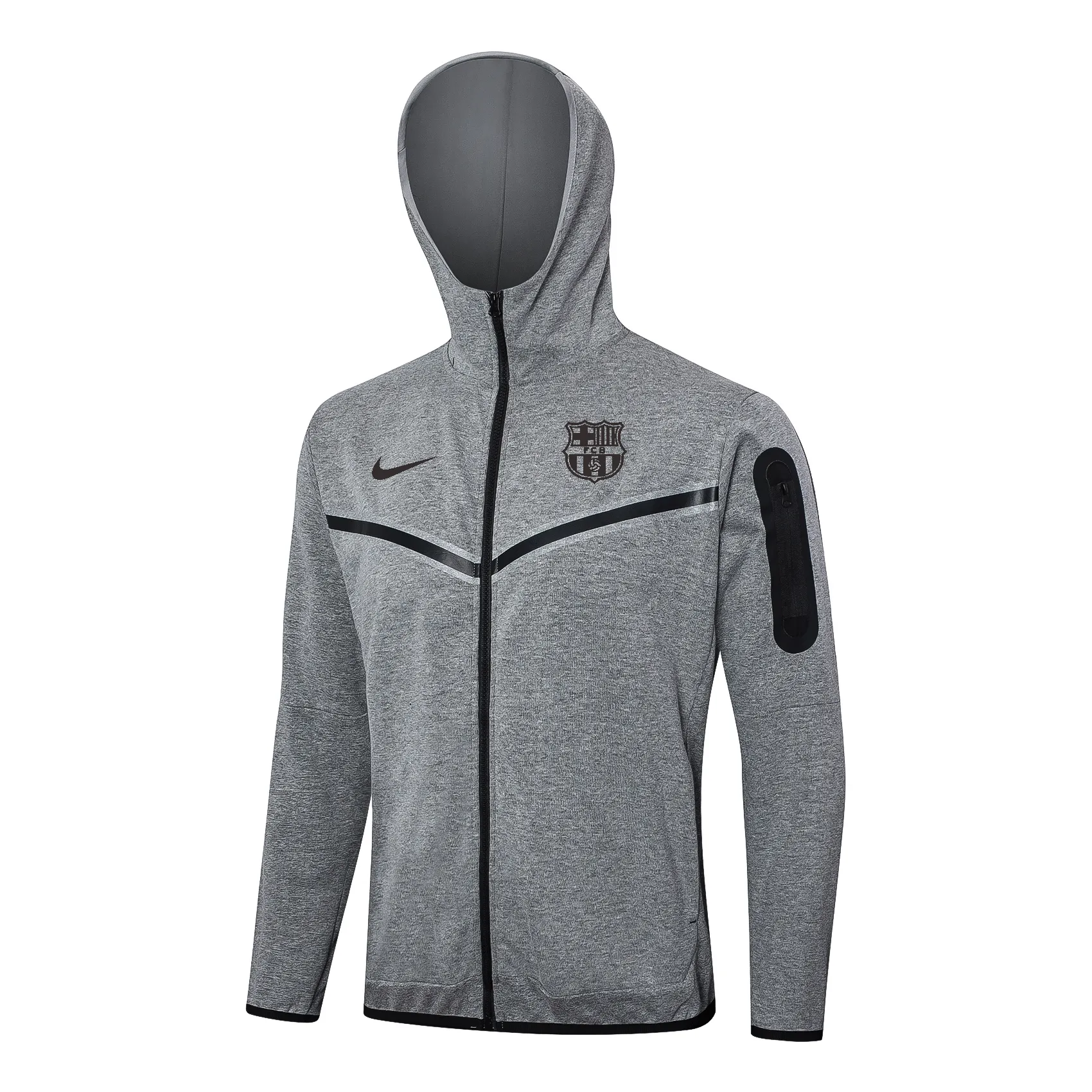 2425 Barcelona full zipper hoodie Training suit F578