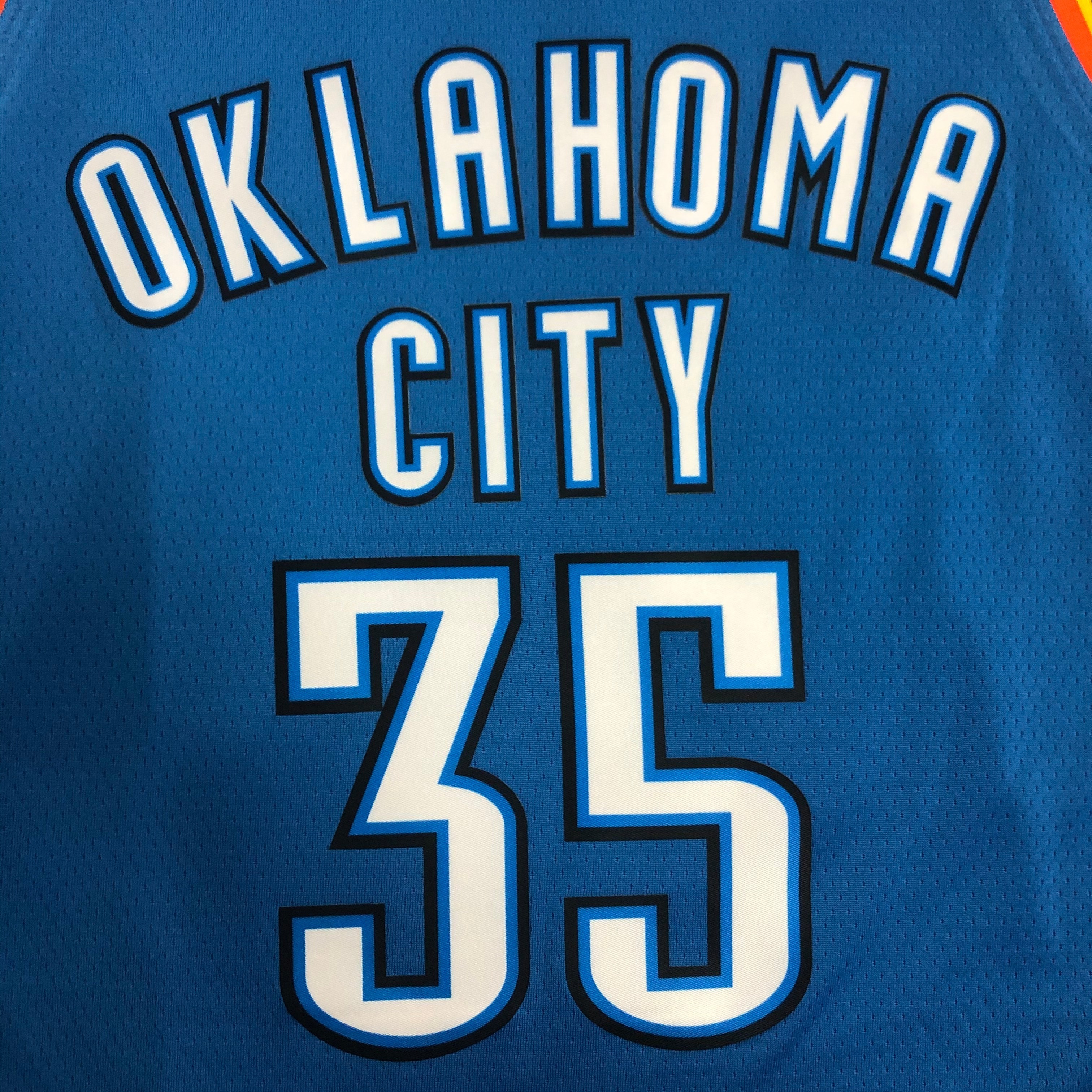 Oklahoma City Thunder Blue  No.35 Durant