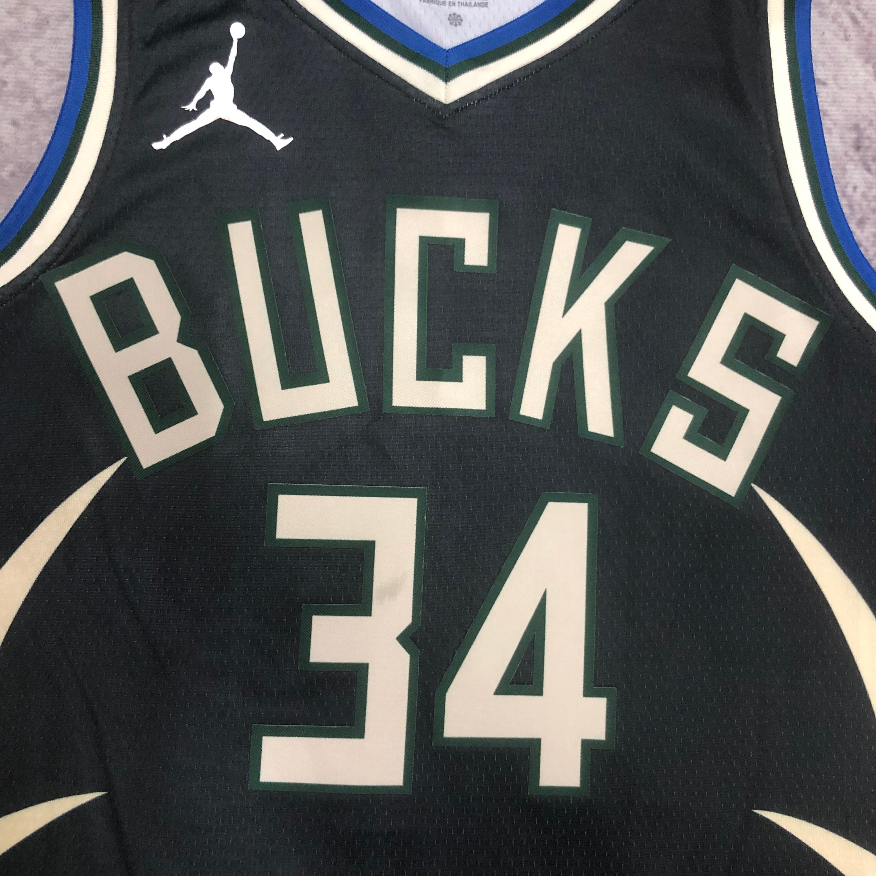 23 Season Milwaukee Bucks J0rdan  No.34