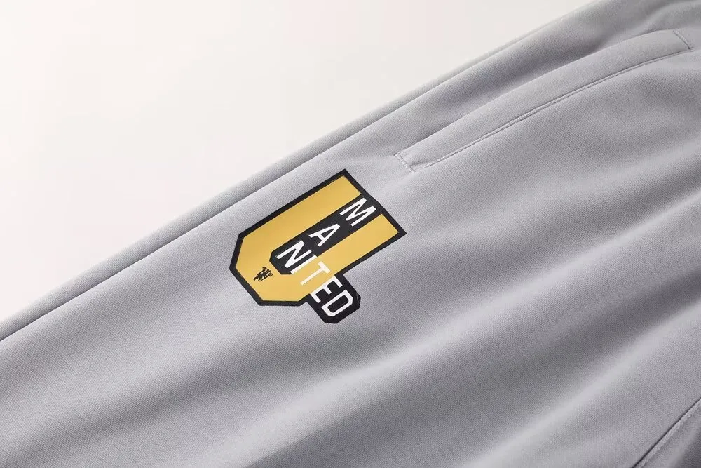 Manchester united Hoodie Gray Suit