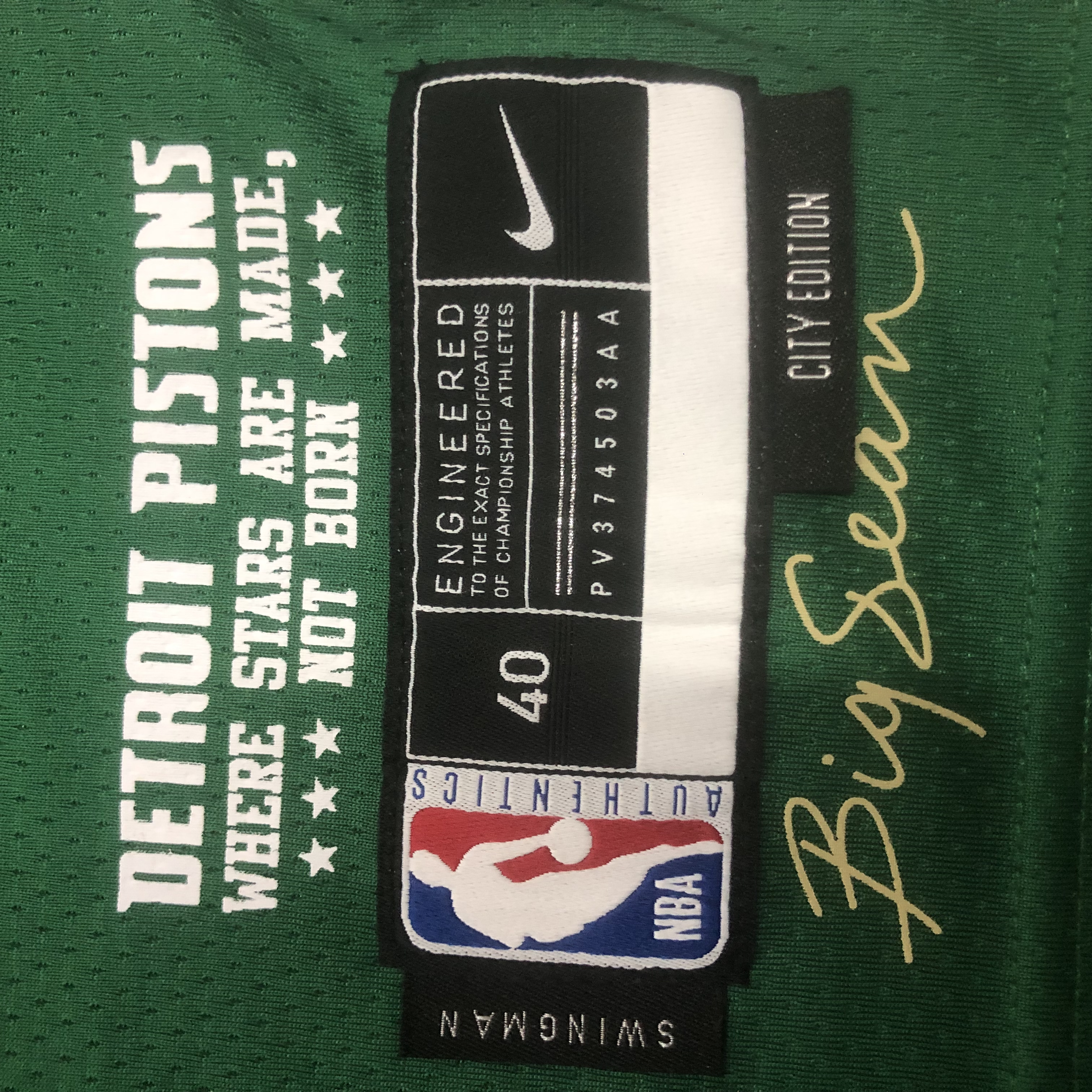 23 Season Detroit Pistons City Edition #23