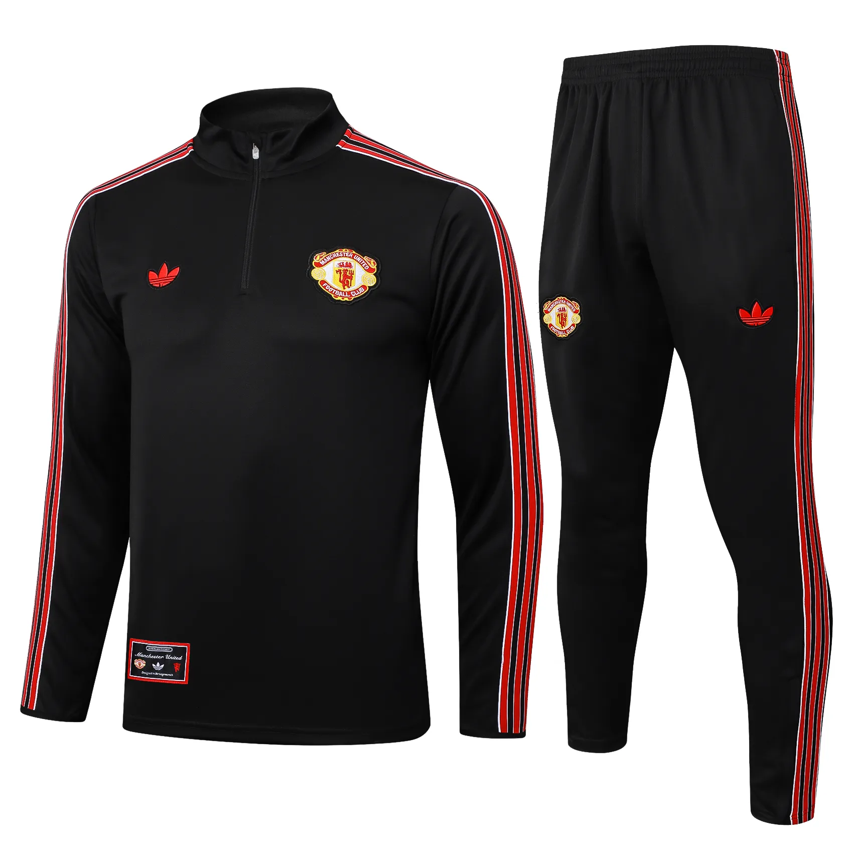 Adult/ Kids Manchester united 24/25 half zipper Training B2506