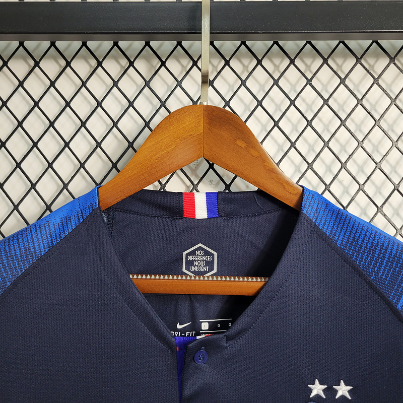 France 2018 World Cup Home  Long Sleeves S-XXL
