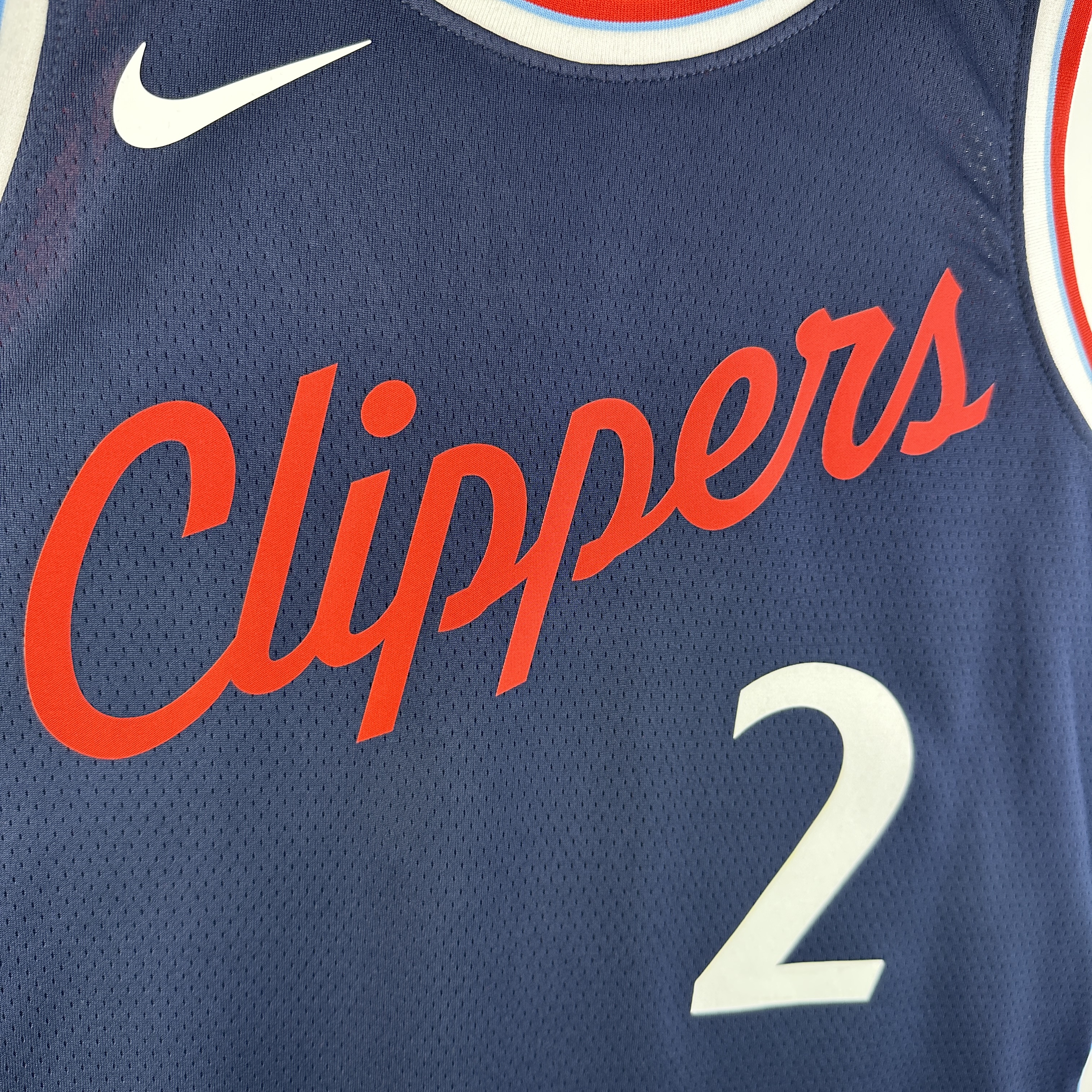 24/25 Season Los Angeles Clippers Away  No.2 Leonard
