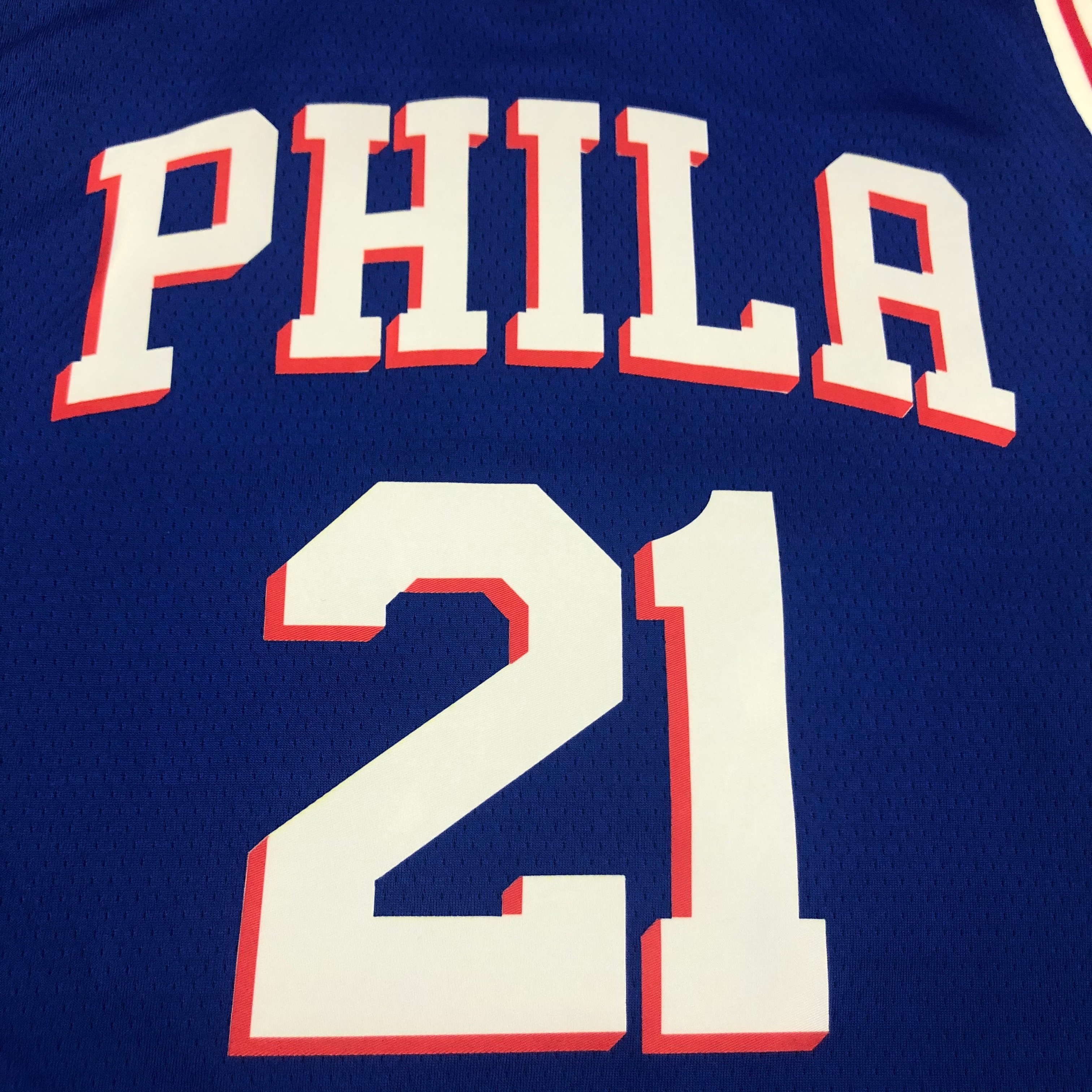 Philadelphia 76ers Blue V  #21