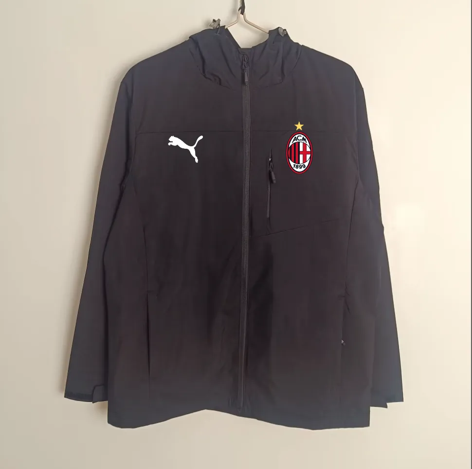 AC Milan Black windbreaker