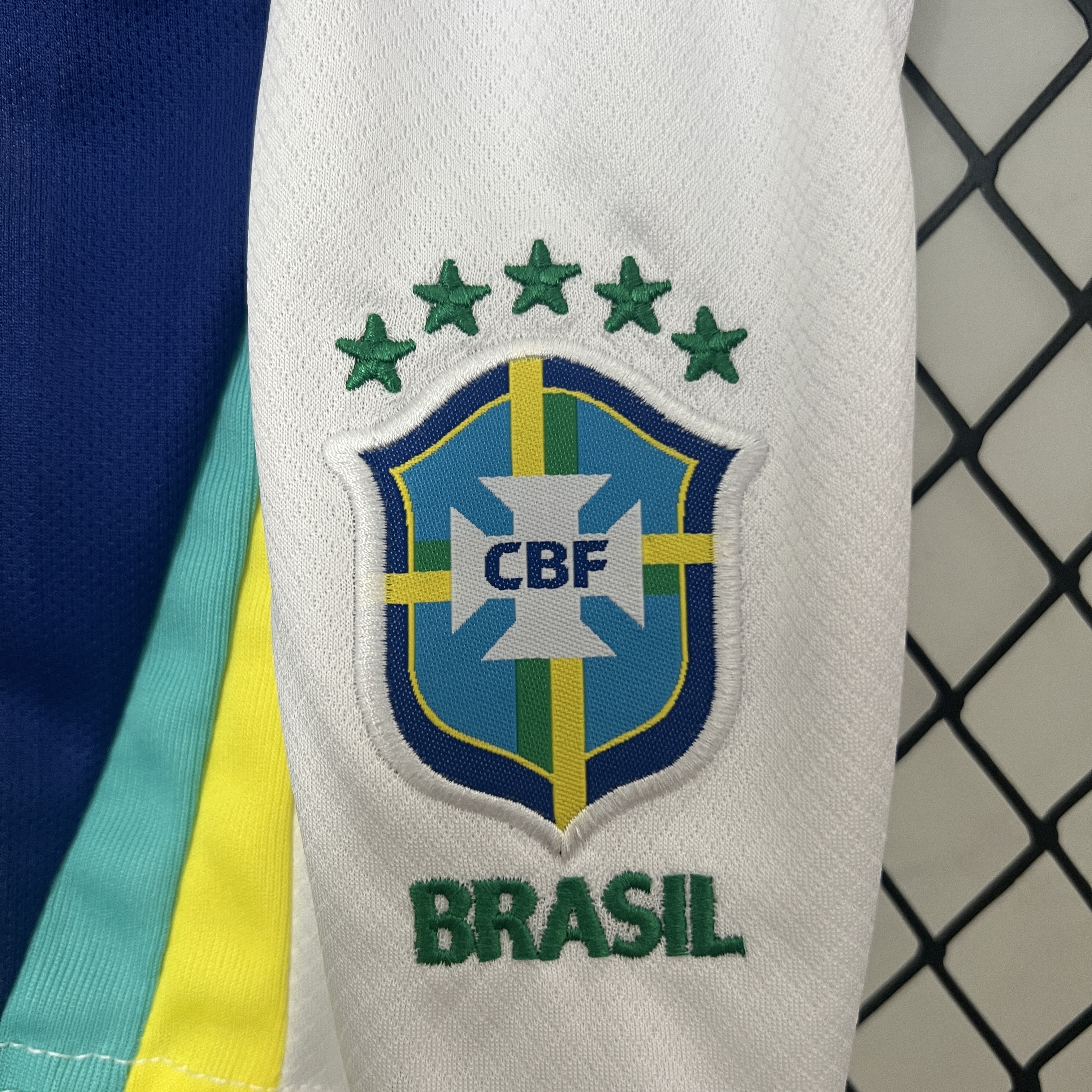 Kids Kit Brazil Away Blue