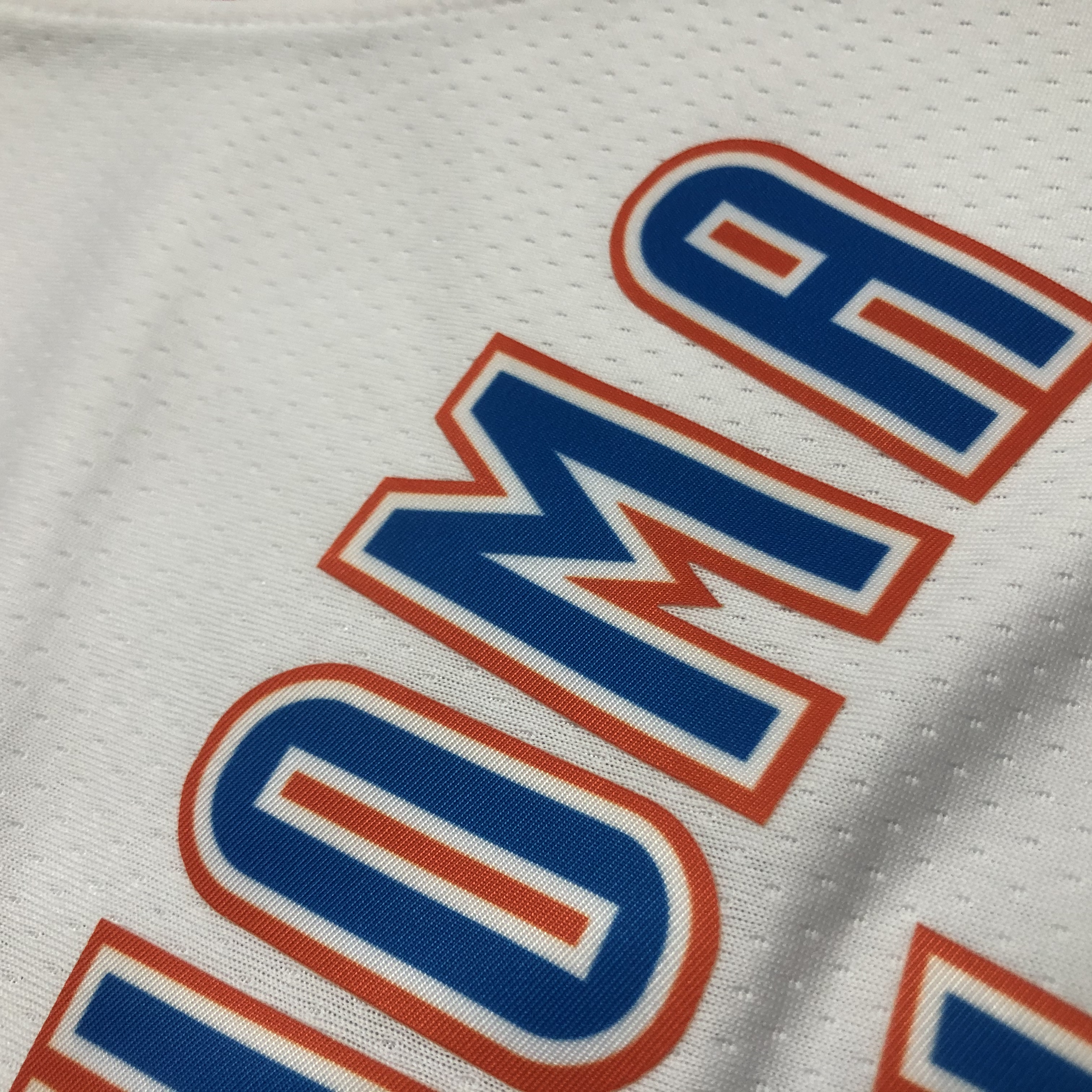 Oklahoma City Thunder White  No.0 Westbrook