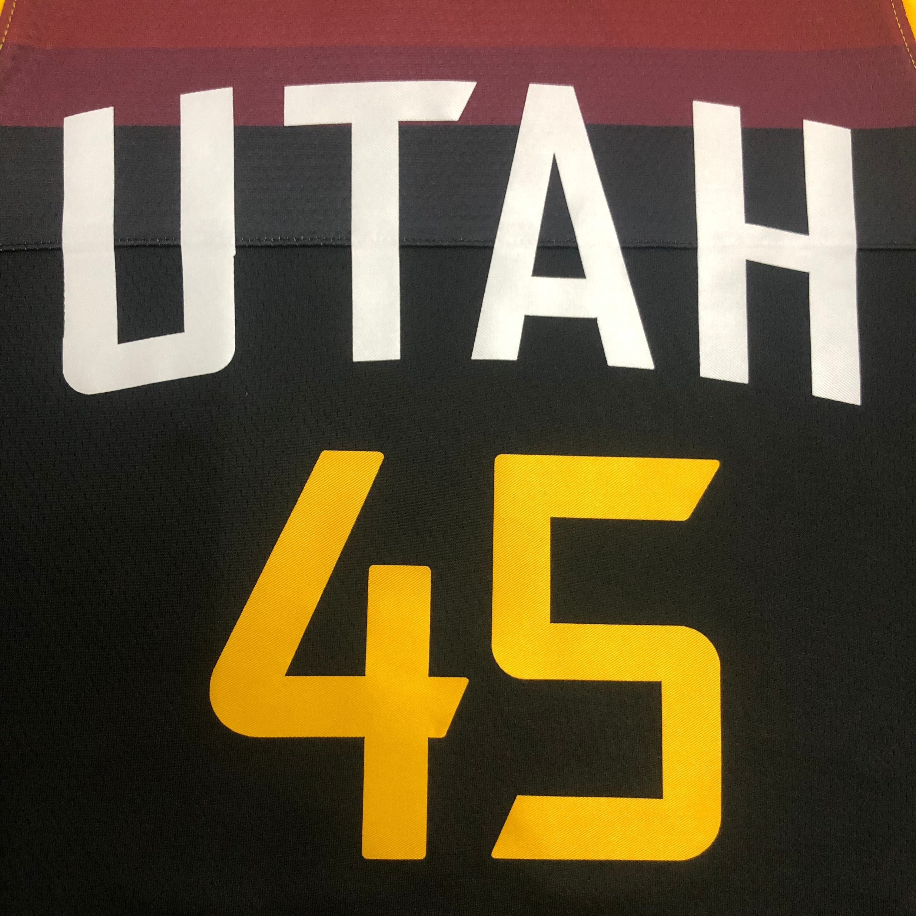 21 Season UTAH JAZZ City Verion No.45 Mitchell