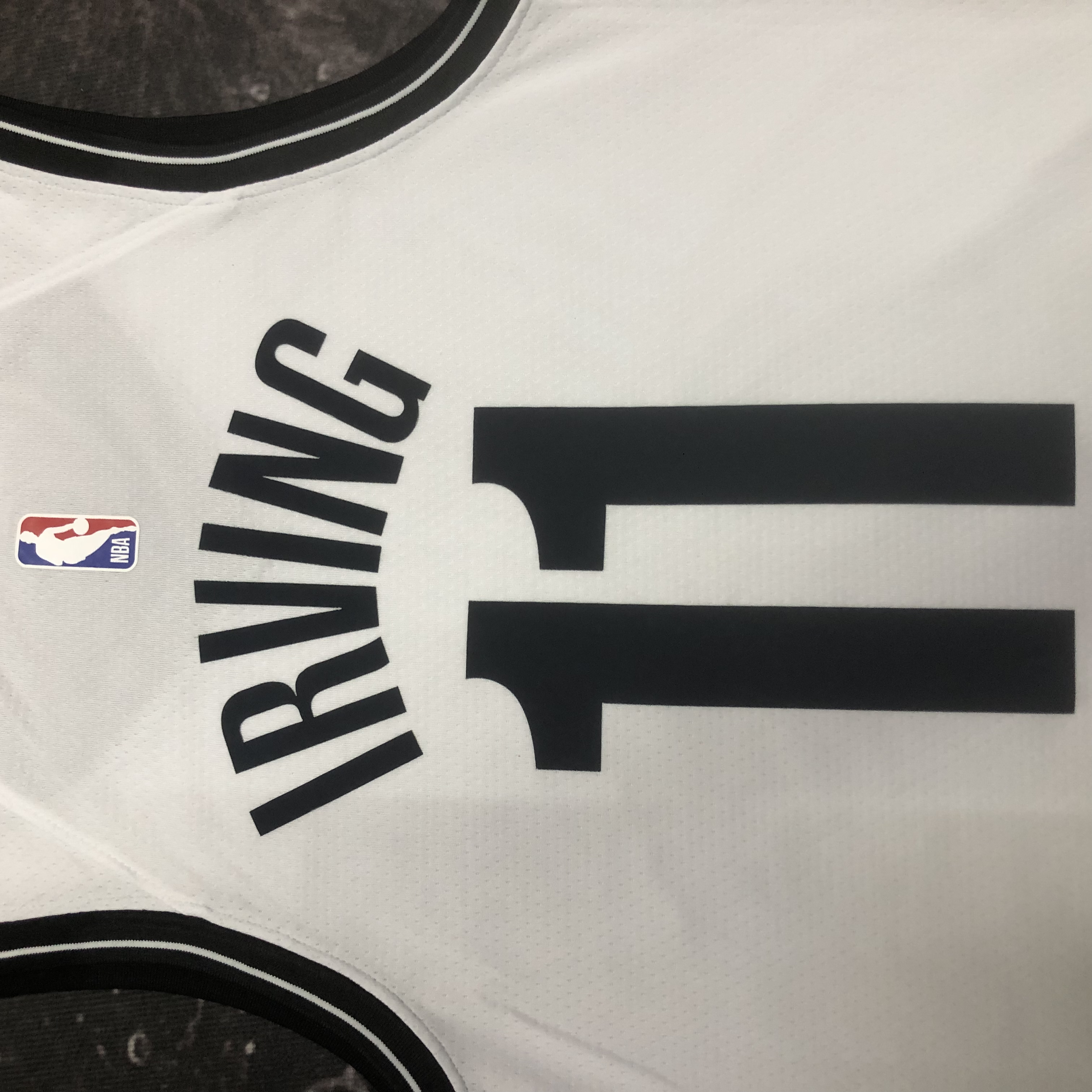 23 Season Brooklyn Nets White  No. 11 Irving