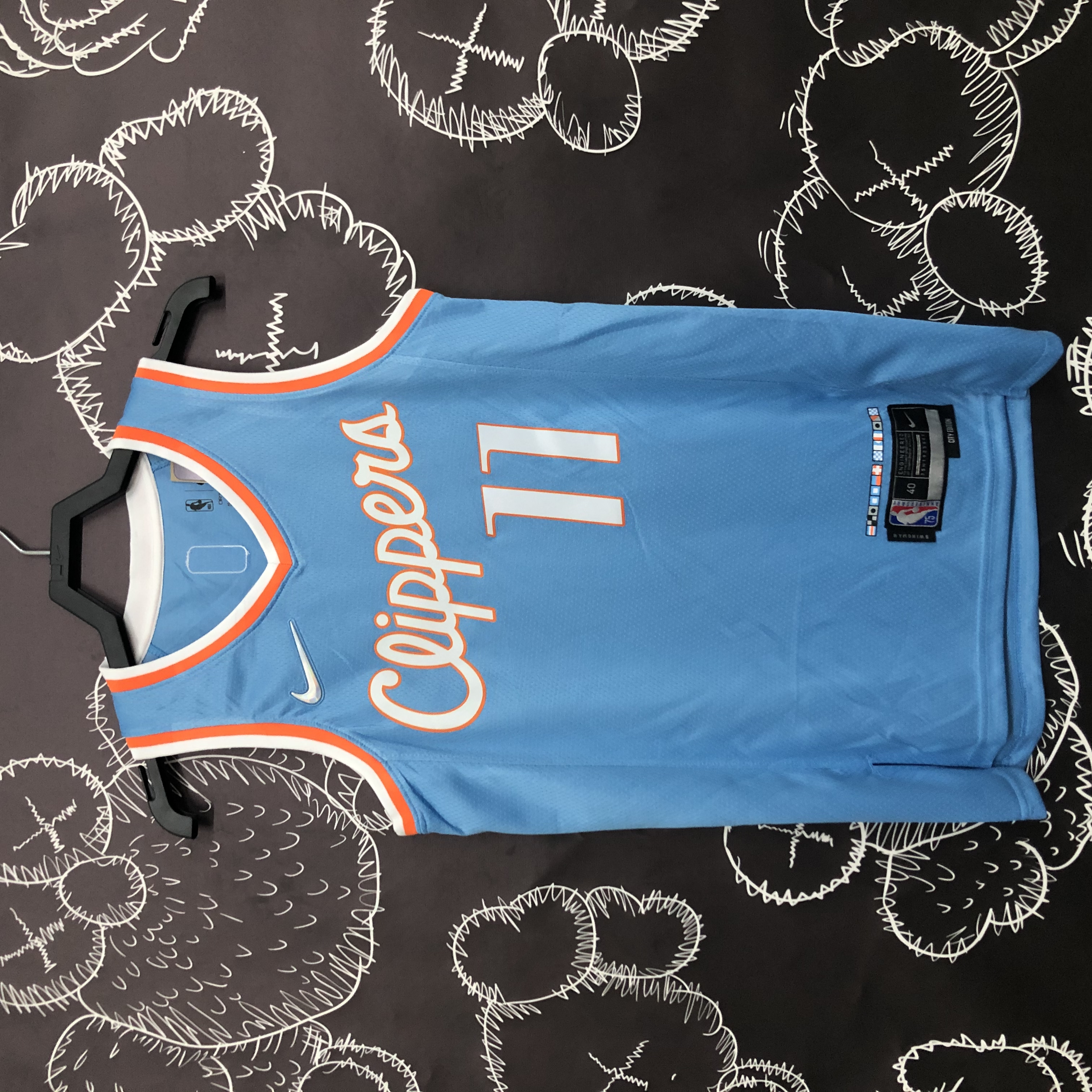 22 Season Los Angeles Clippers City Edition No.11 Wall