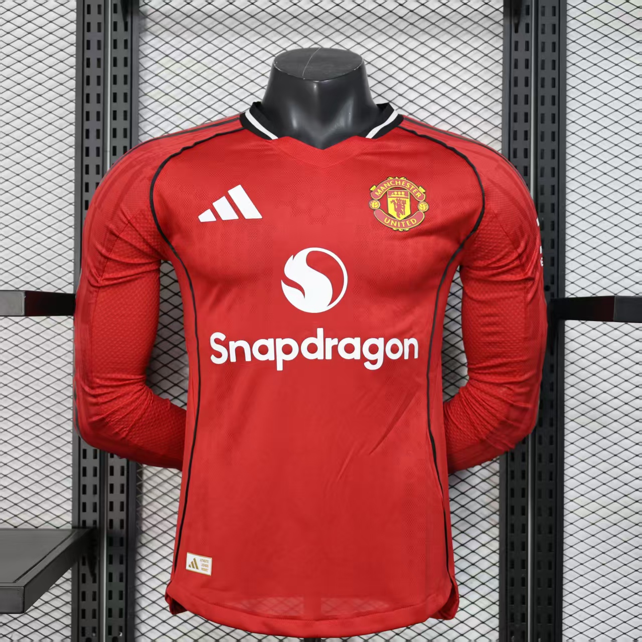 Player Version Man United 25/26 Home Long Sleeves S-XXL