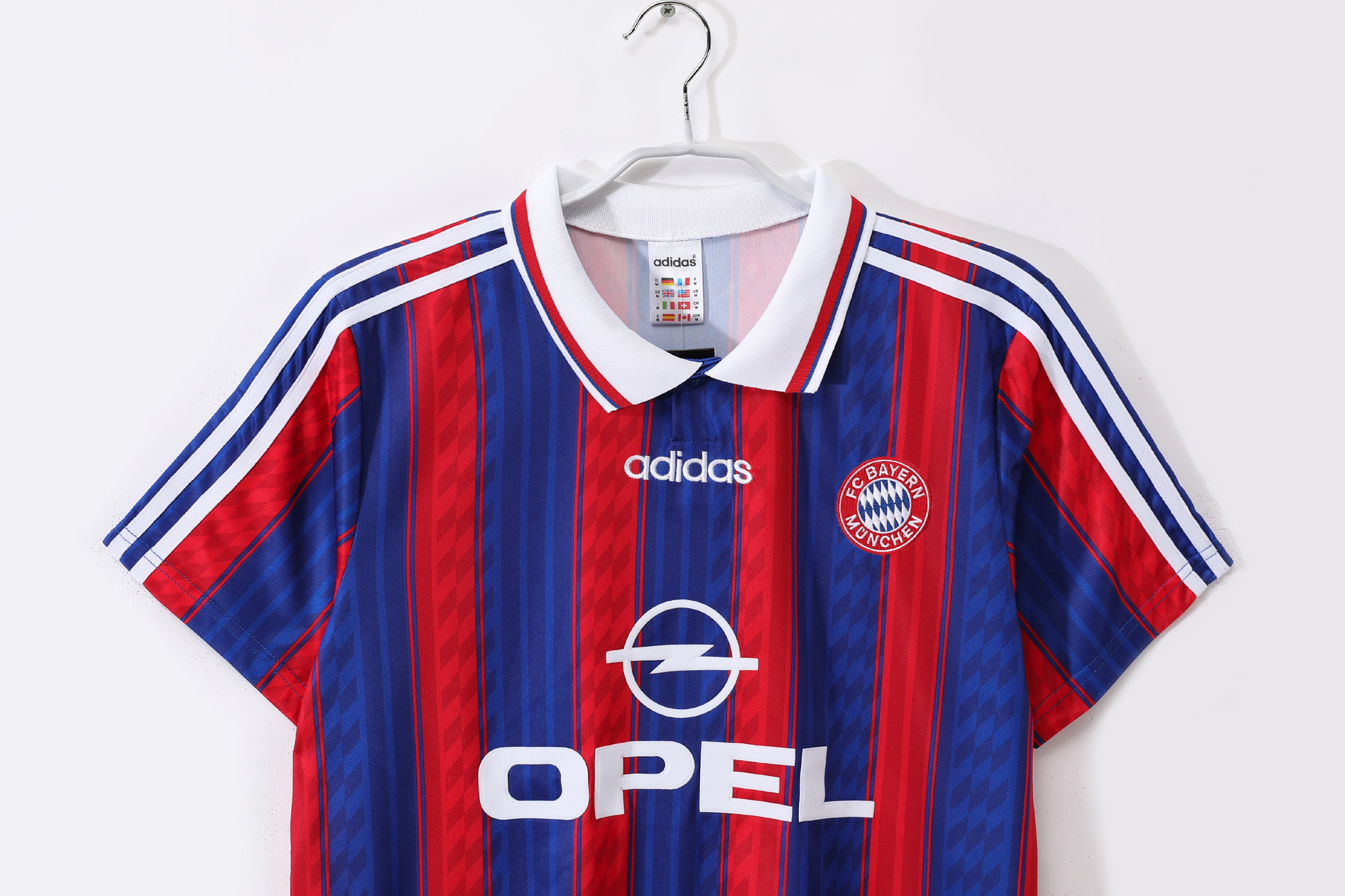 Retro 1995-97 Bayern Munich Home Kit S-XXL