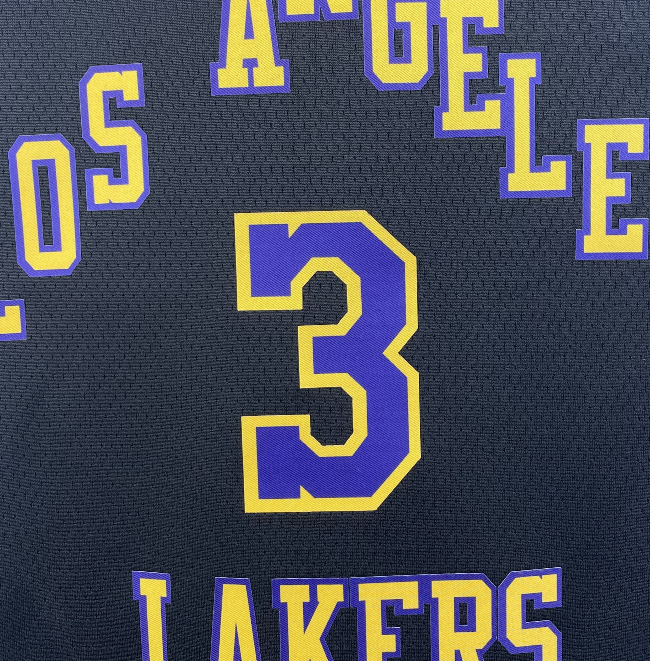 24 Season Lakers City Edition No. 3 DAVIS
