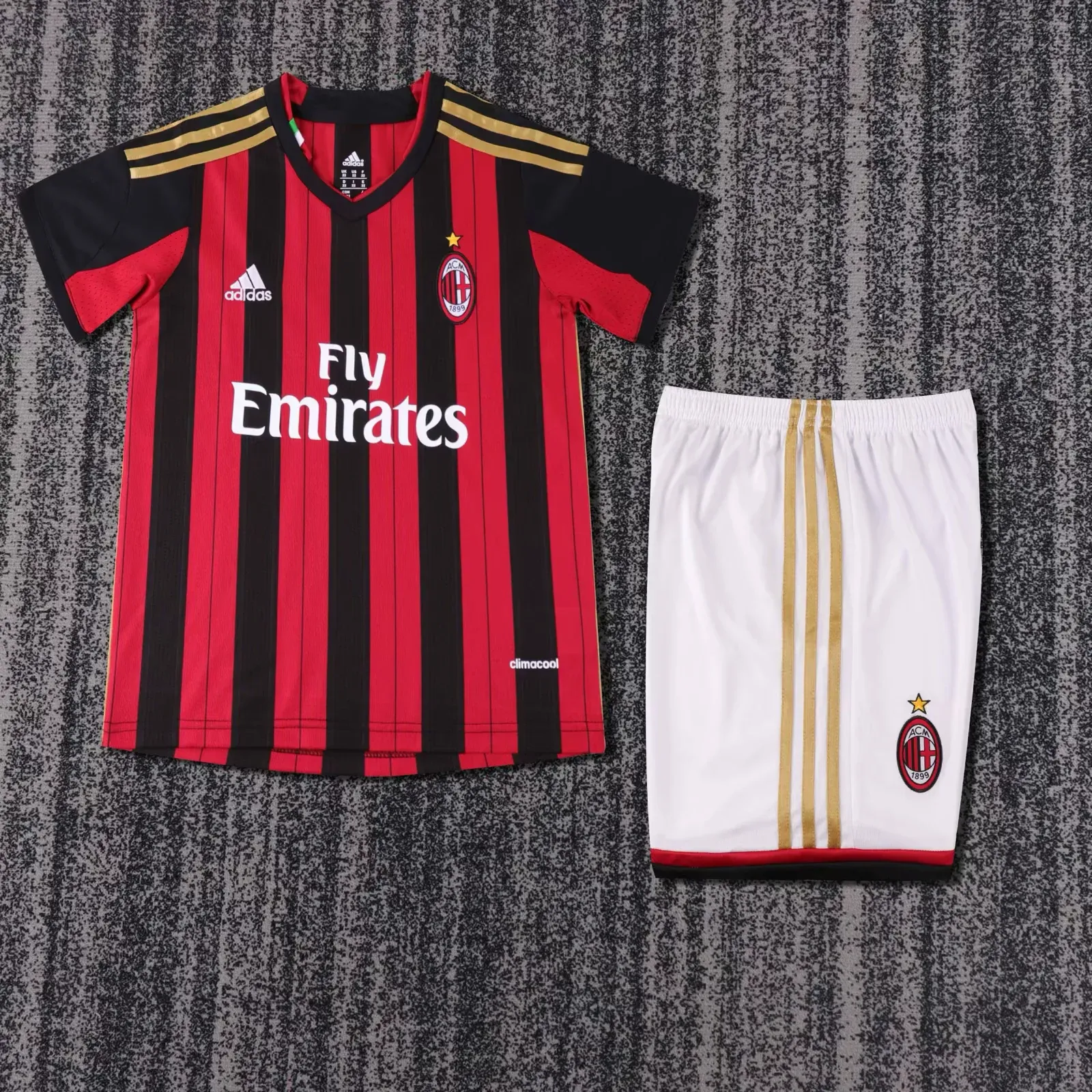 Kids Retro Kit AC Milan 13/14 Home