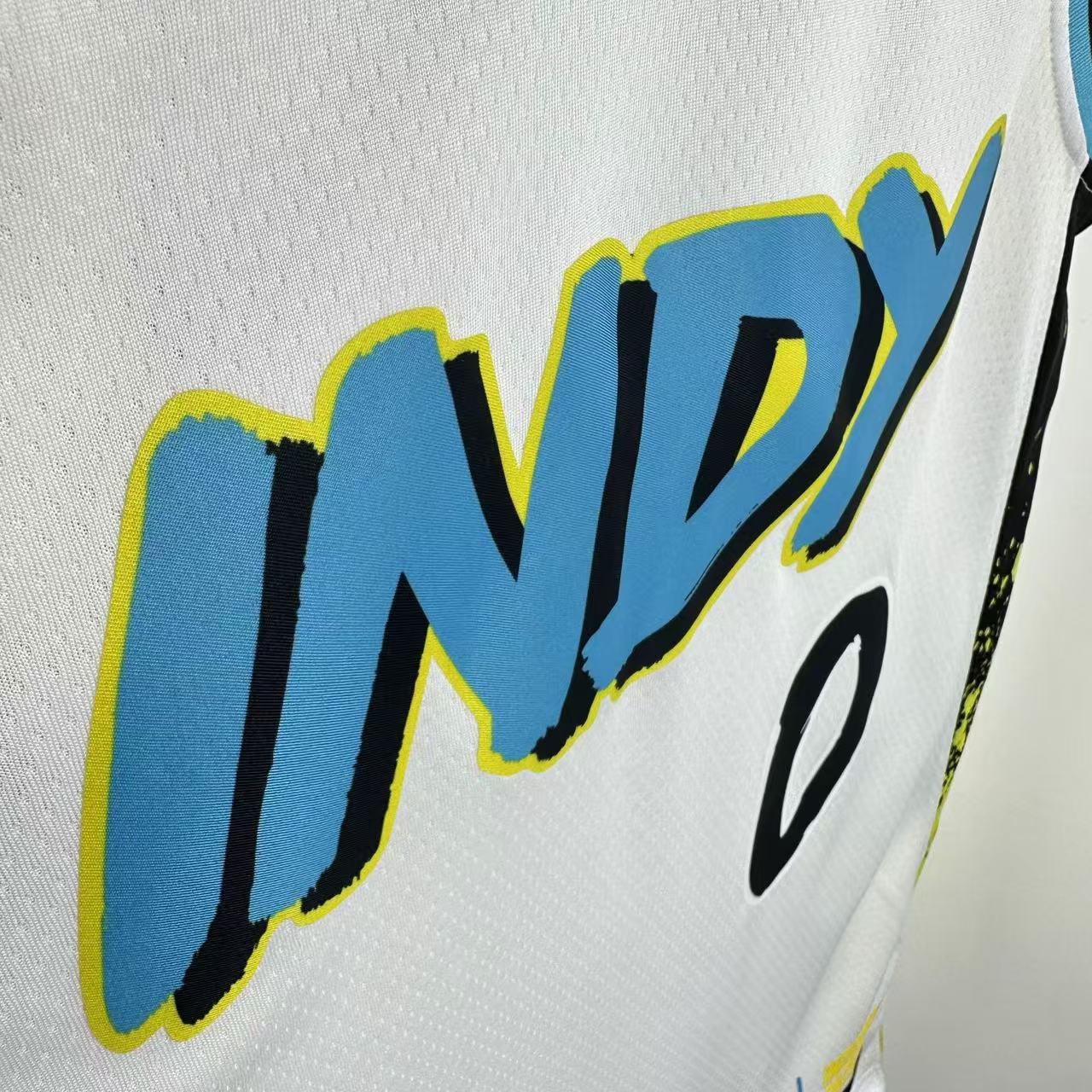 25 Season Indiana Pacers City Version  No.0 Haliburton