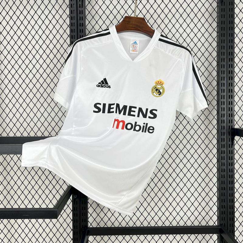 Retro  Real Mαdrid 2004/05 Home White