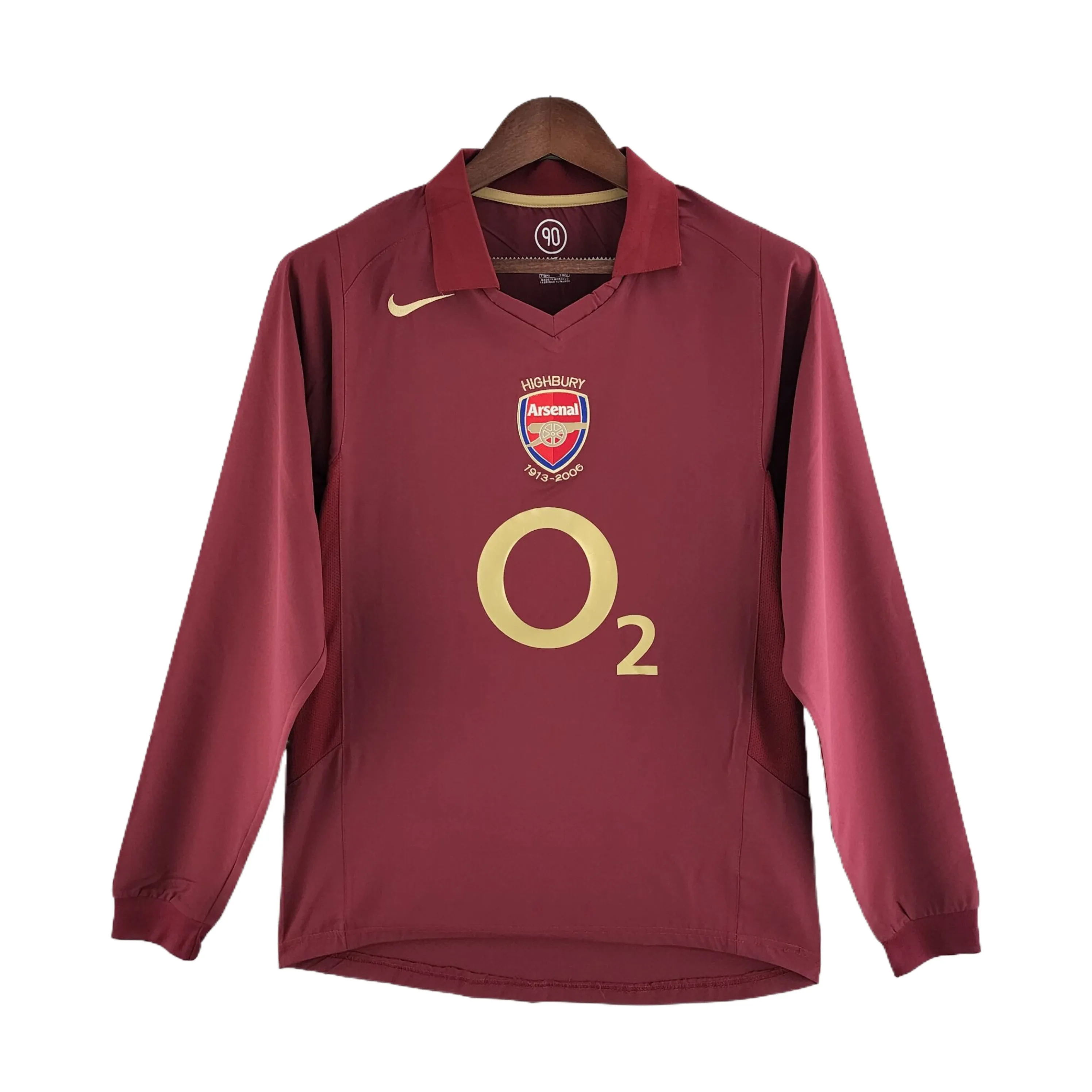 Retro 2005/06 Arsenal Home Long Sleeves S-XXL