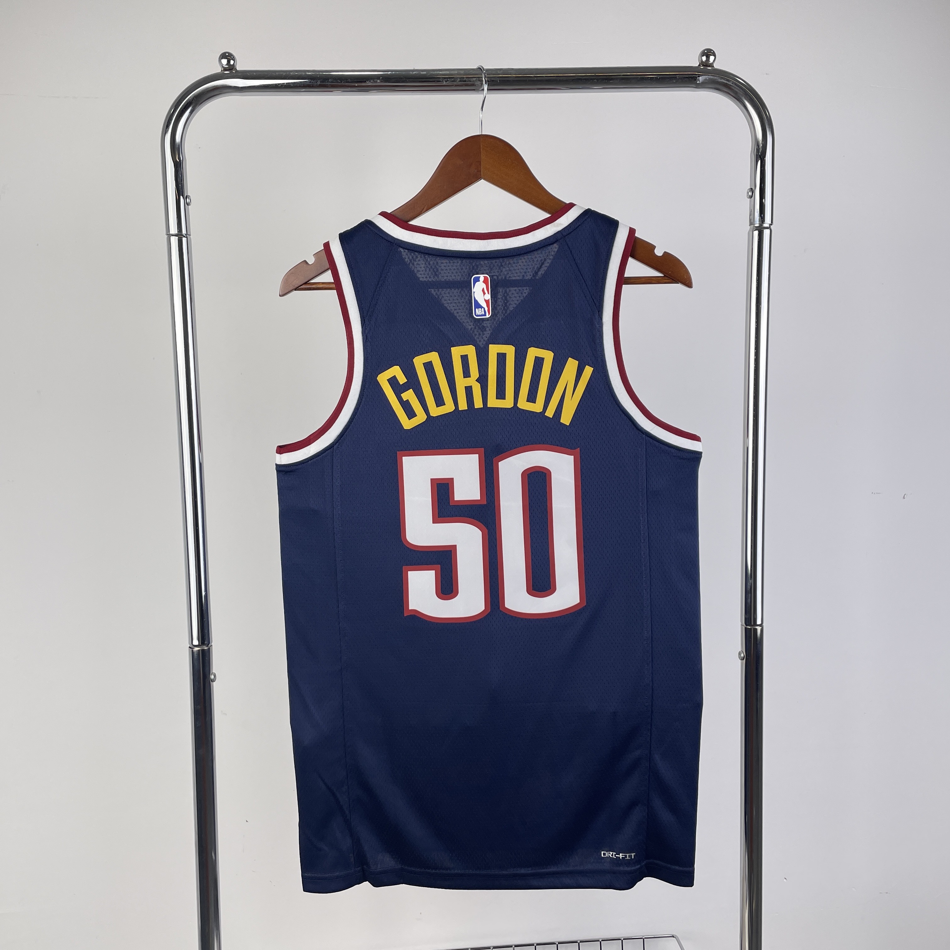 23 Season Denver Nuggets Purplish Blue  No.50 Gordon