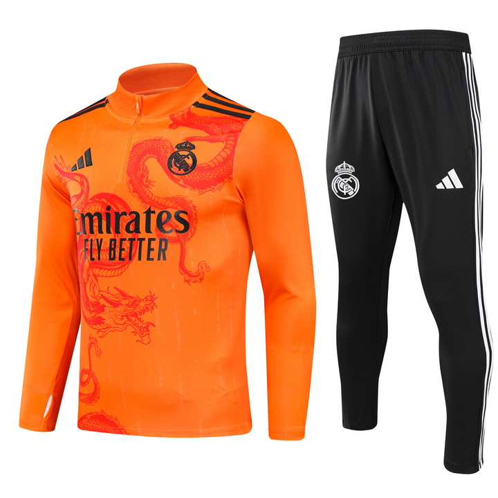 Masculino Real Mαdrid Training Suit Orange