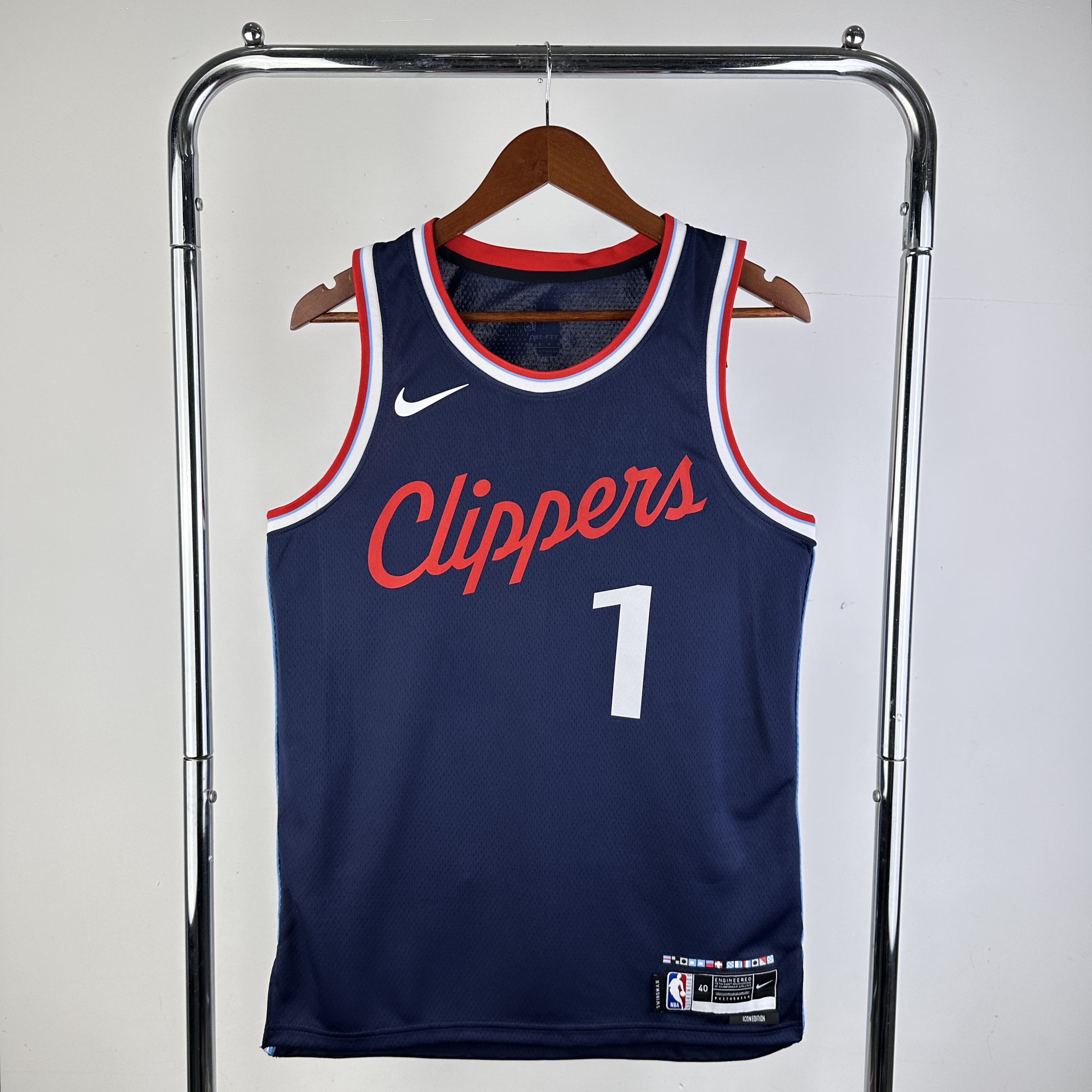 24/25 Season Los Angeles Clippers Away  No.1 Harden
