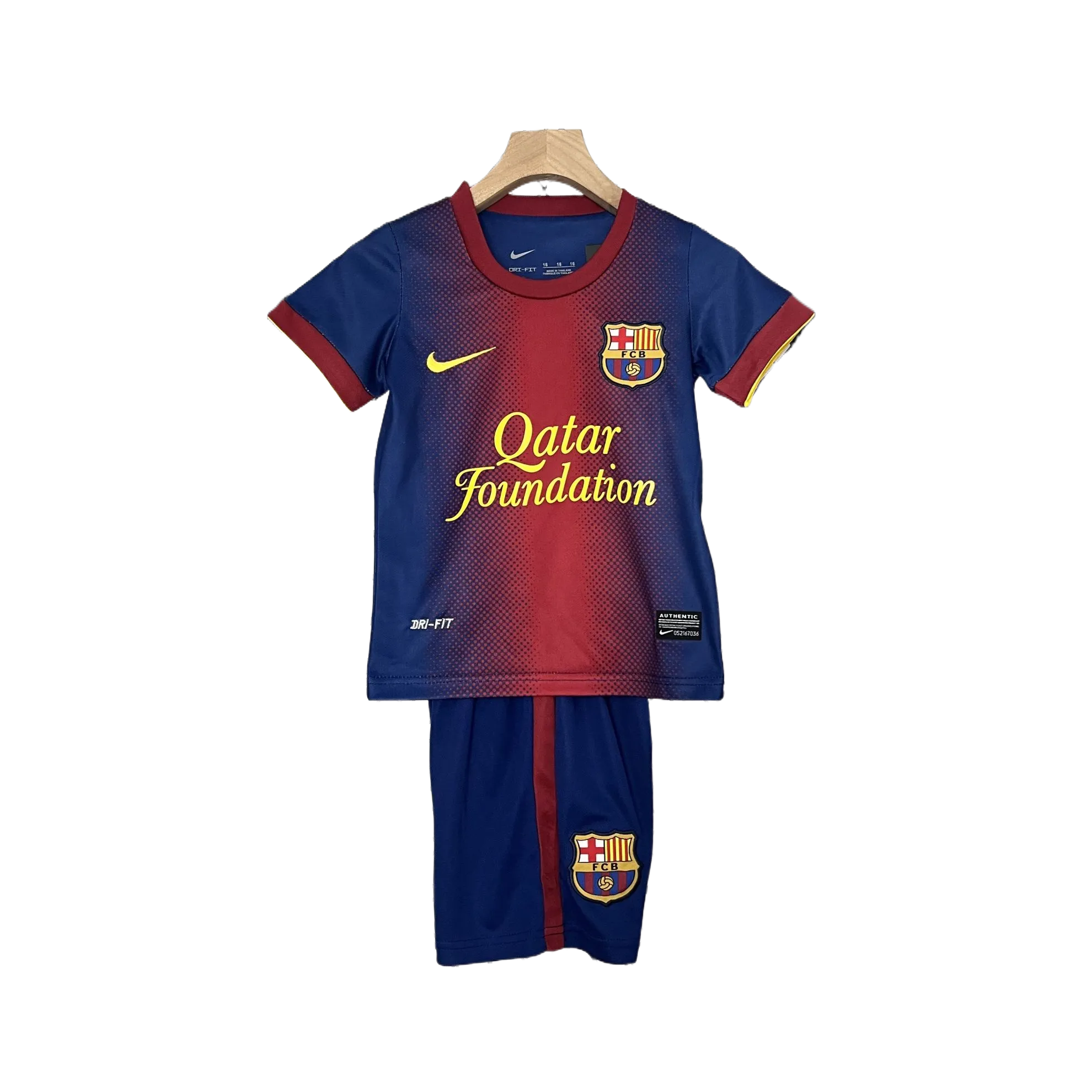 Kids Retro 2012/13 Barcelona Home  16-28
