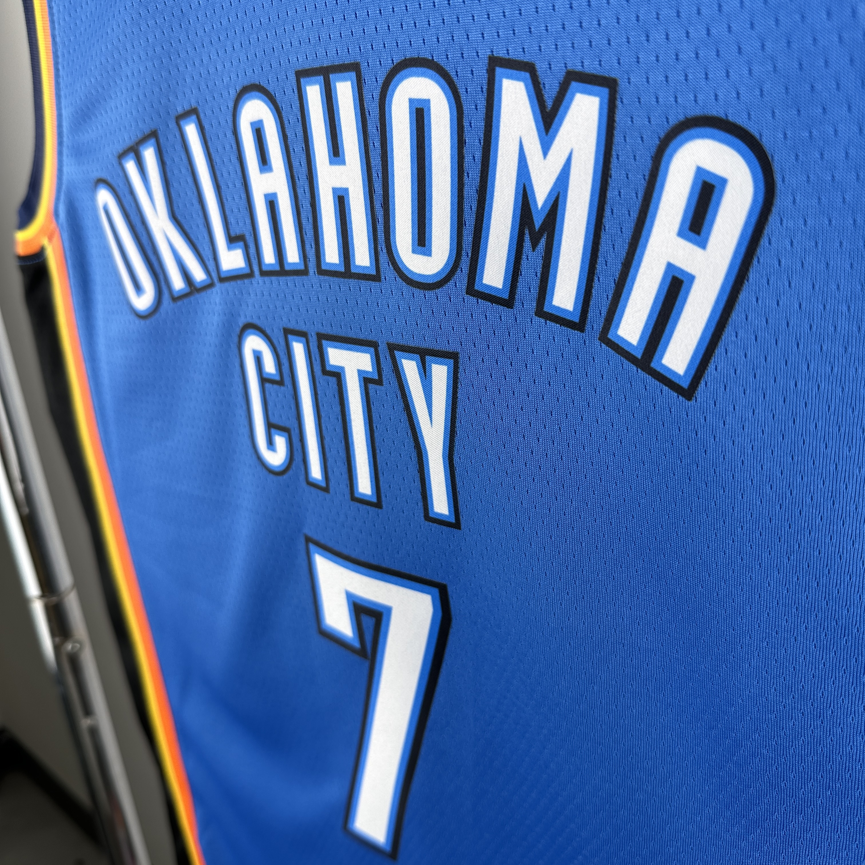 23 Season Oklahoma City Thunder #7 Holmgren