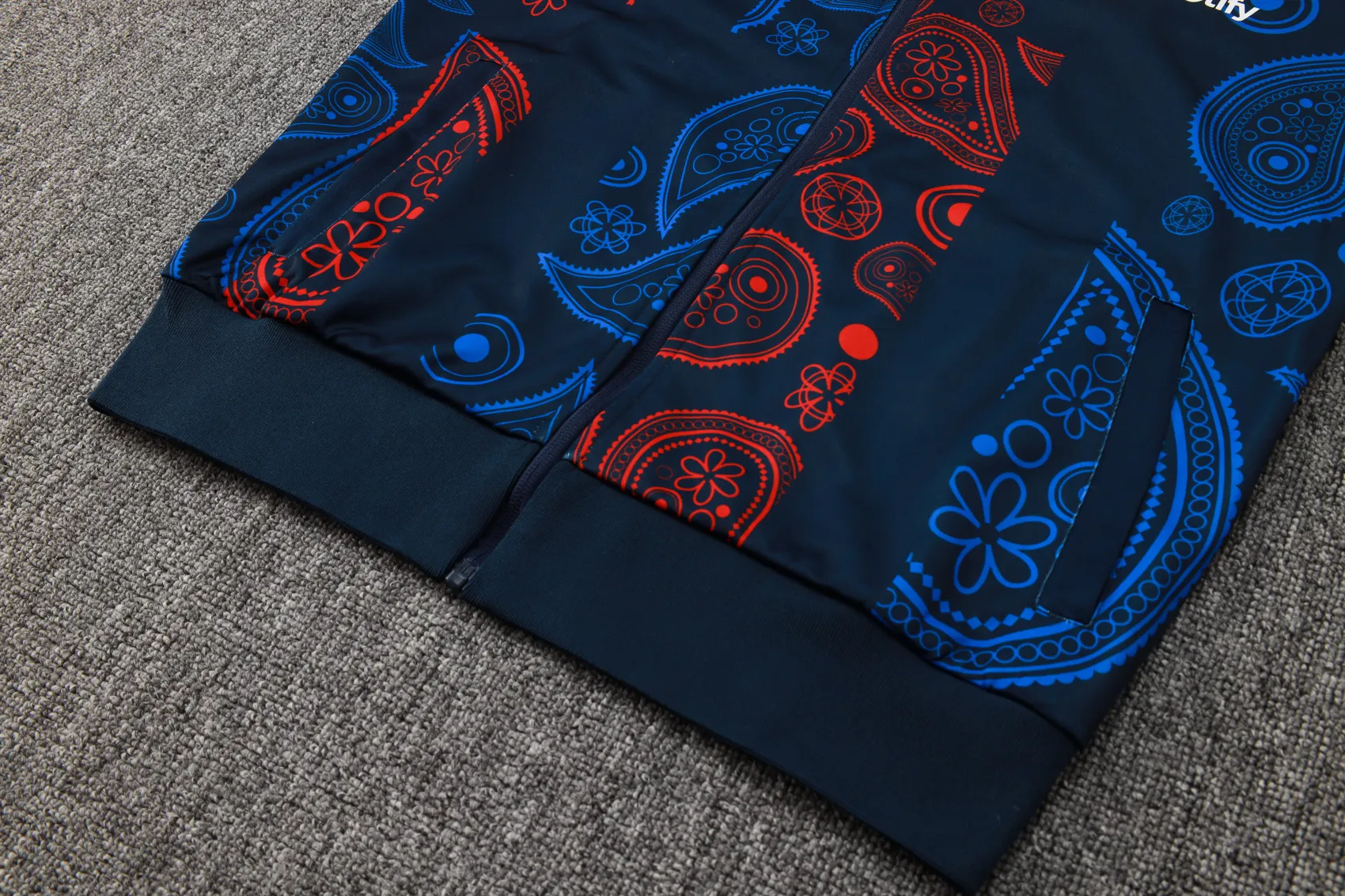 Adult/ Kids Barcelona 2425 full zipper Training Suit A841