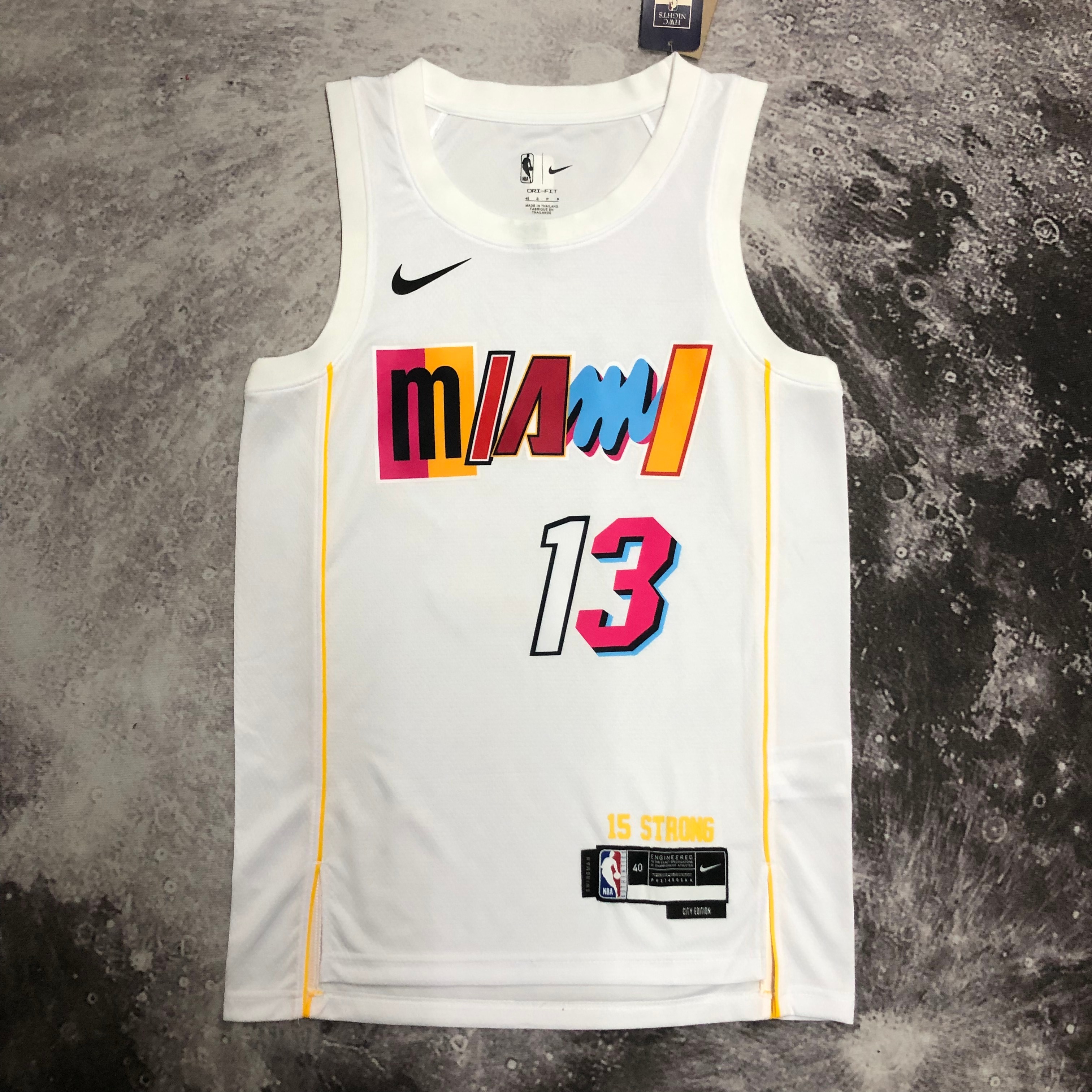 23 Season Miami Heat City Edition  No.13 Aderayo