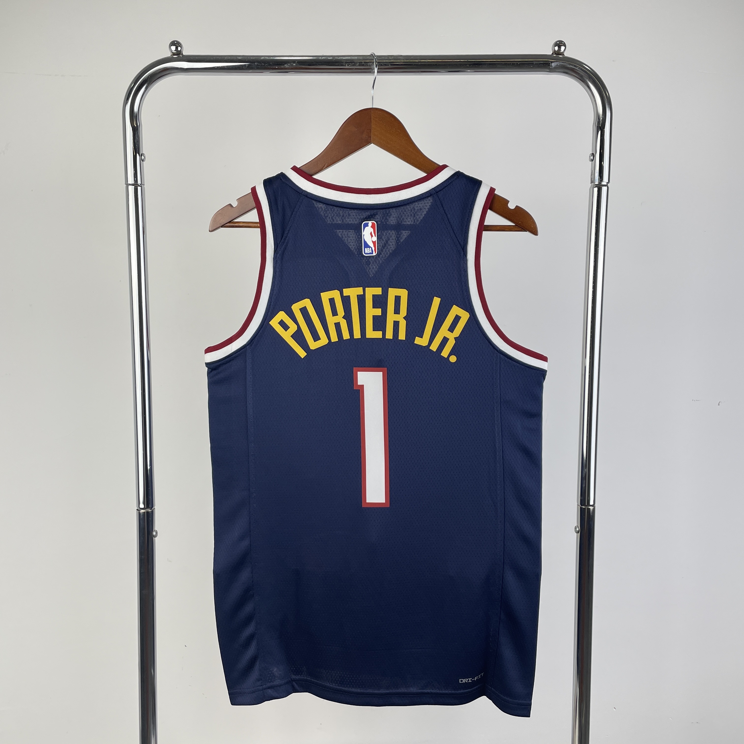 23 Season Denver Nuggets Purplish Blue  No.1 Porter