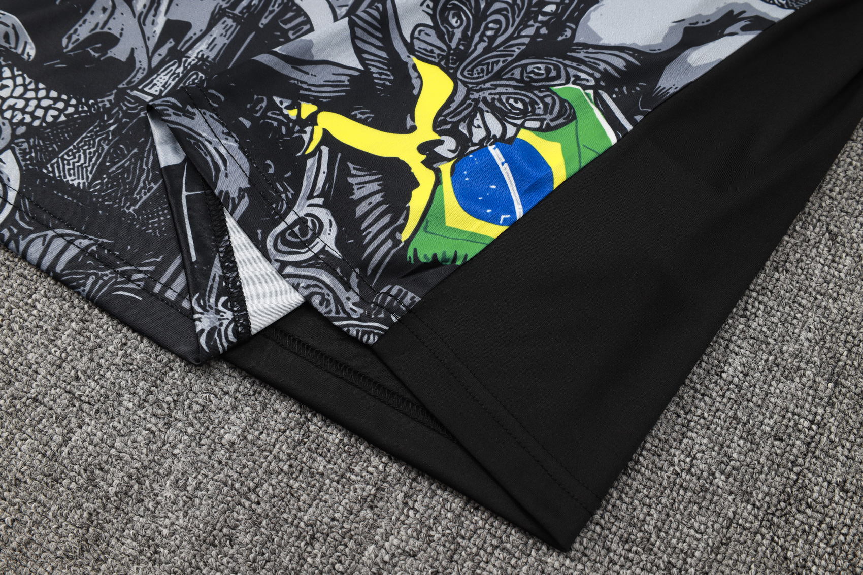 Brasil Sleevesless Training Suit Black D1215