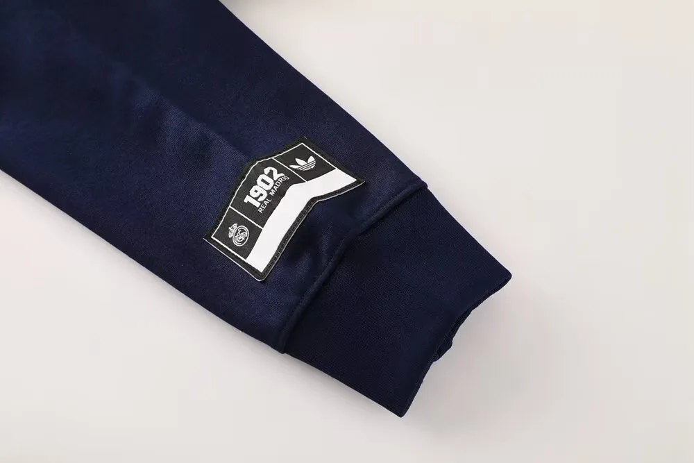 Real Mαdrid Hoodie Dark Blue Suit