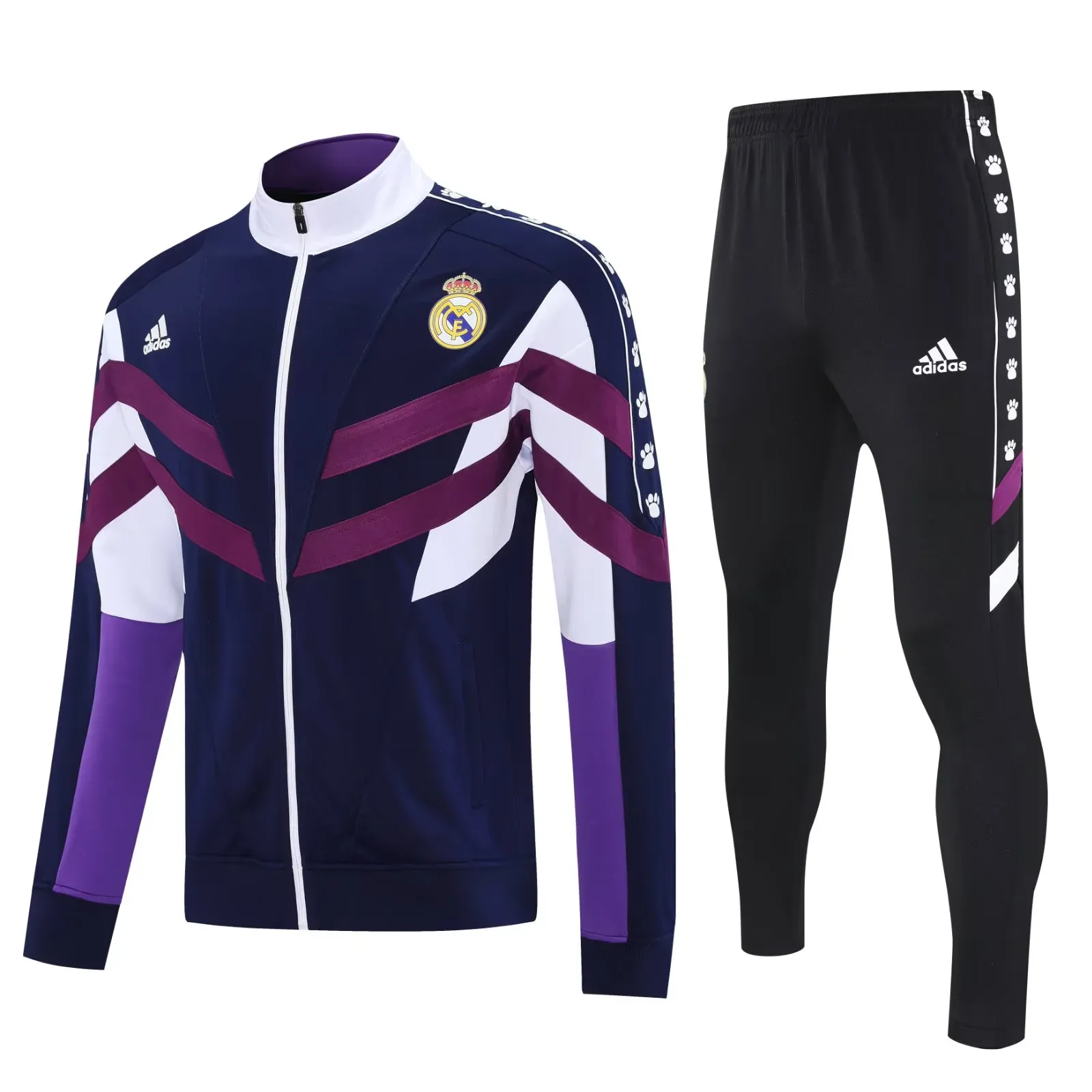 Real Mαdrid Retro full zipper training Suit