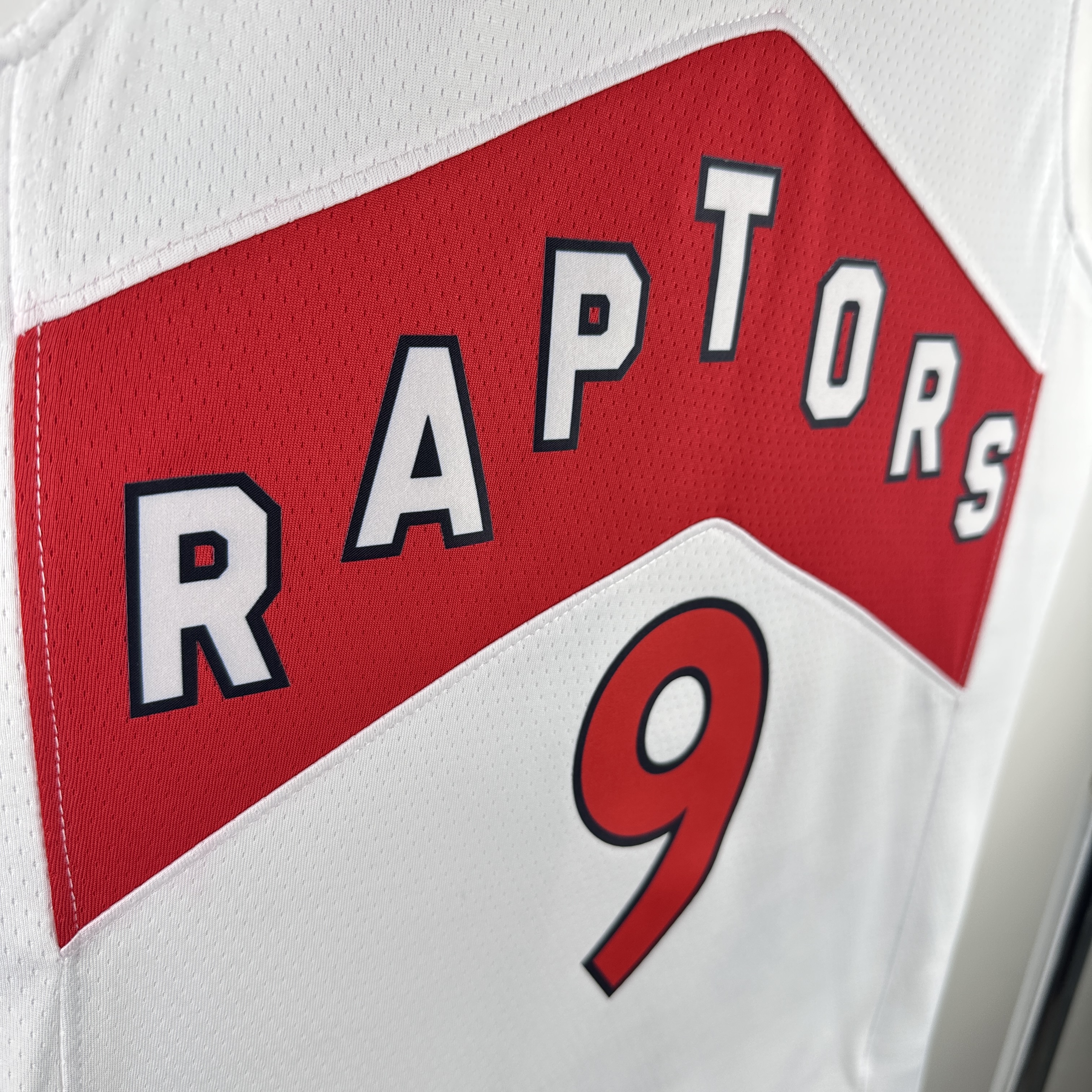 23 Season Toronto Raptors Home White  No.9 Barrett
